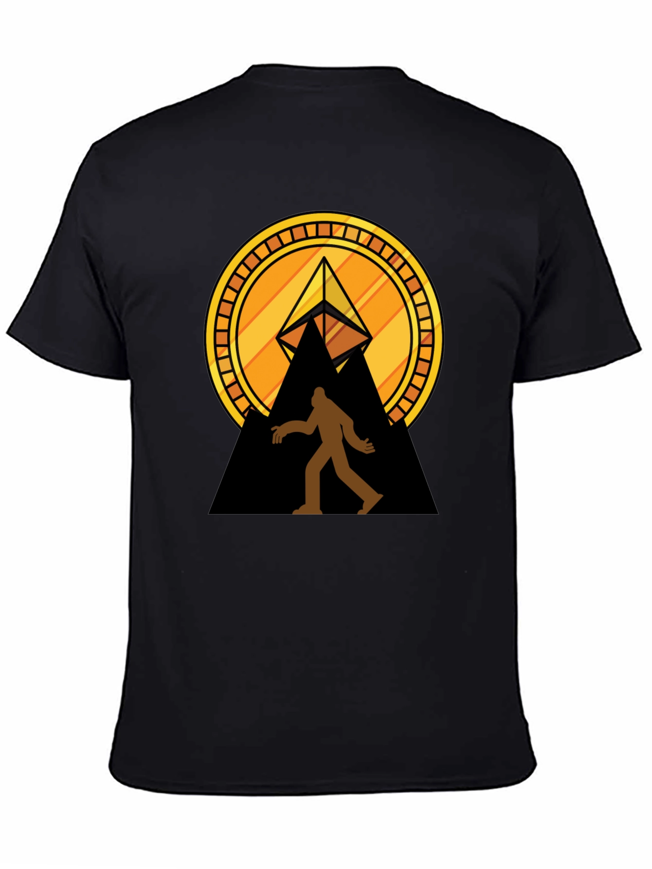 Ethereum Bigfoot T-Shirt - Crypto Enthusiast Tee