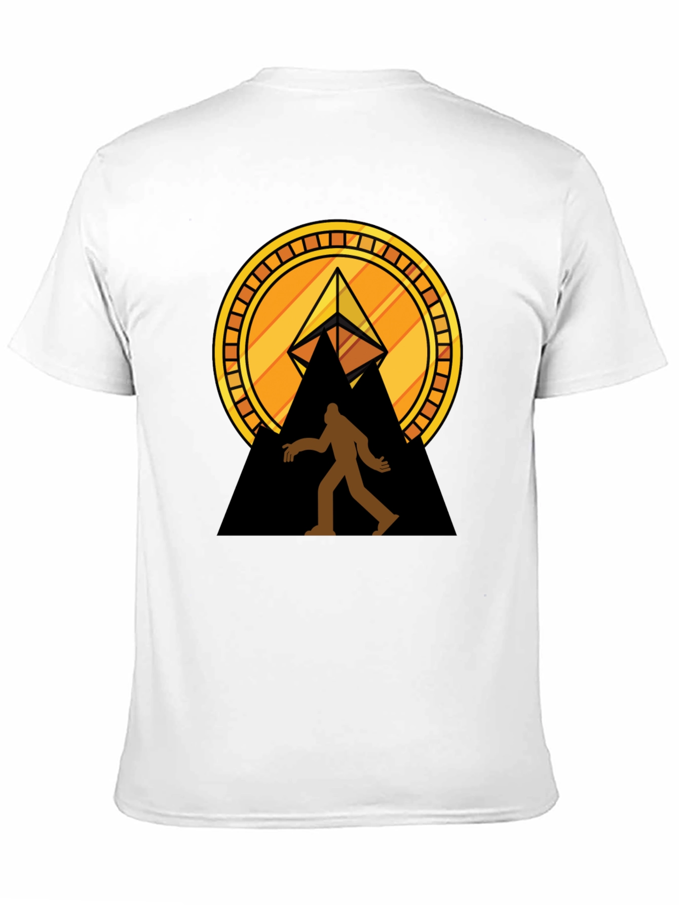 Ethereum Bigfoot T-Shirt - Crypto Enthusiast Tee
