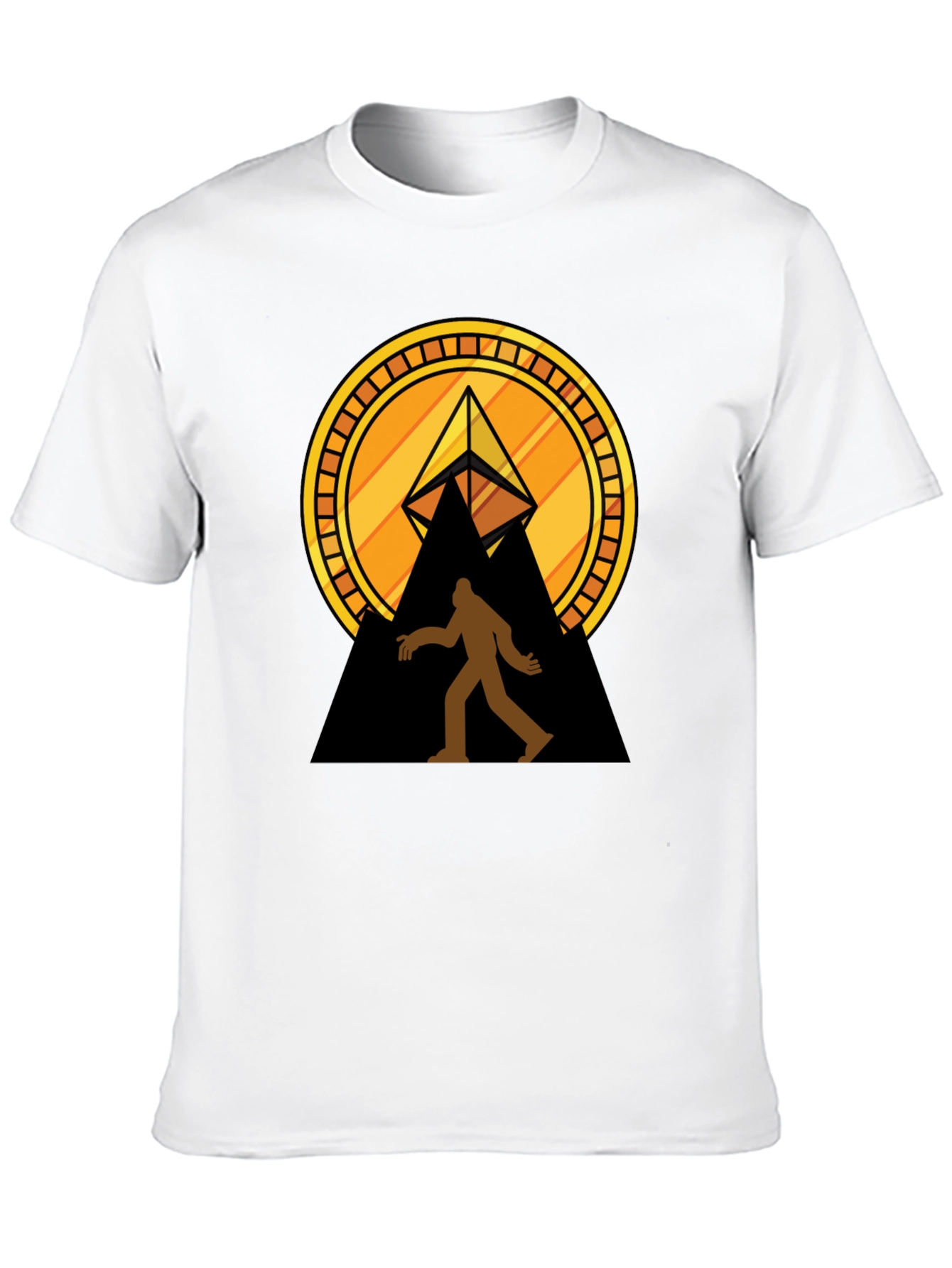 Ethereum Bigfoot T-Shirt - Crypto Enthusiast Tee