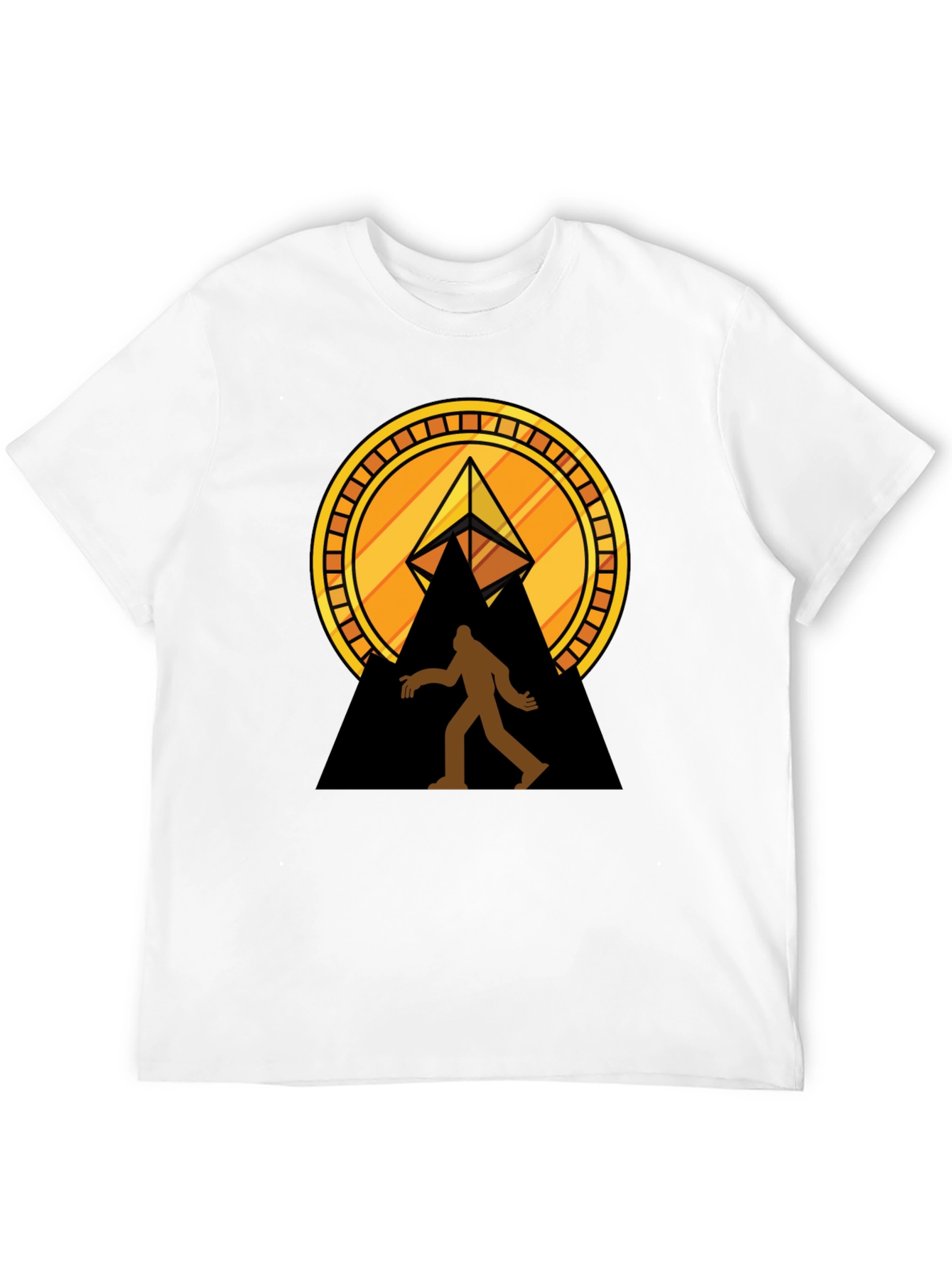 Ethereum Bigfoot T-Shirt - Crypto Enthusiast Tee