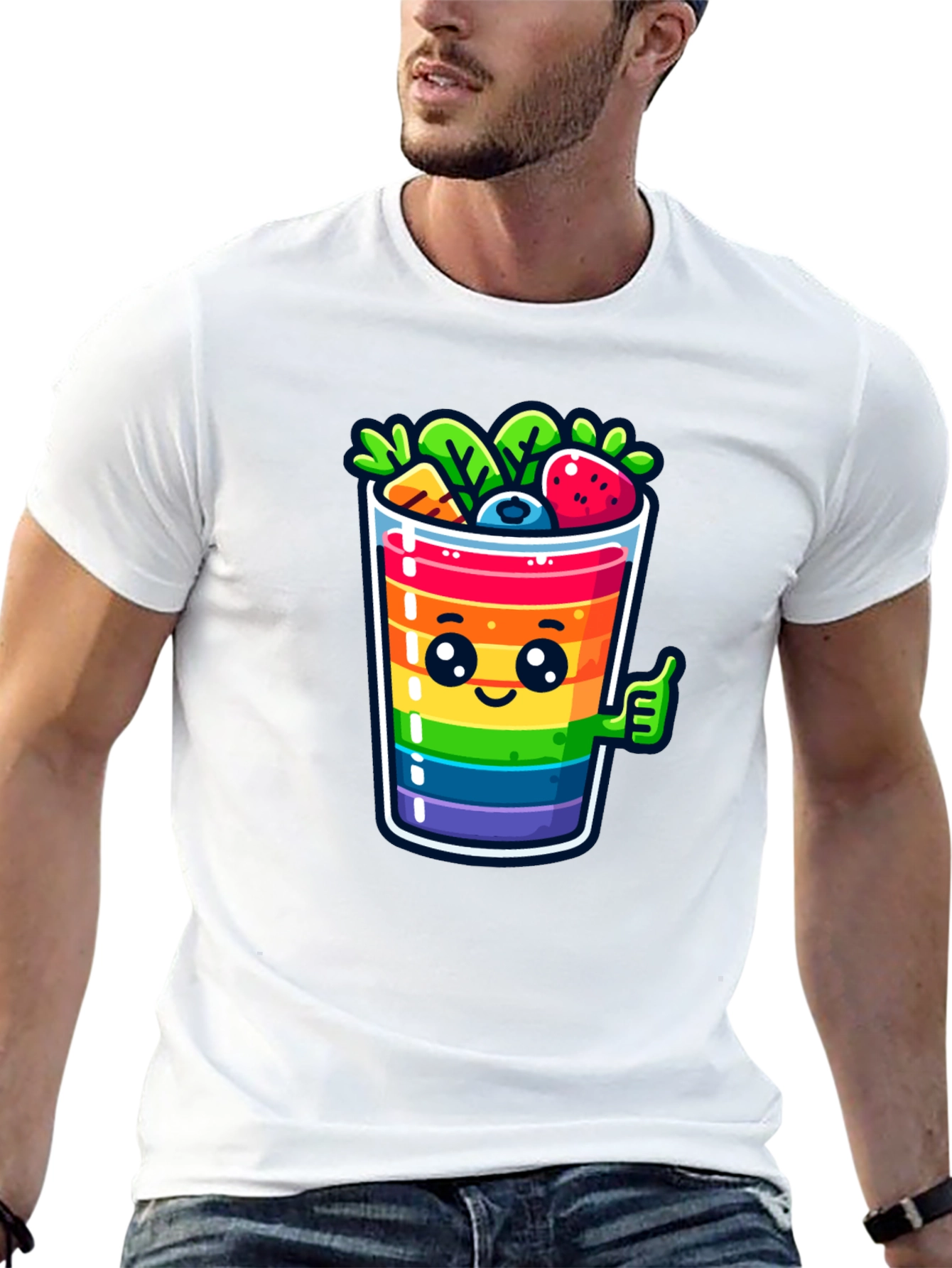 Rainbow Smoothie T-Shirt