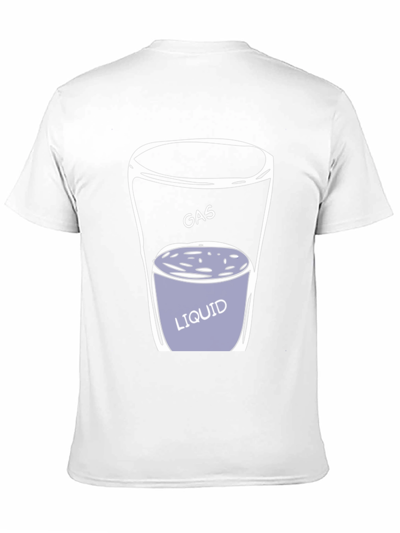 Gas Liquid Funny Chemistry T-Shirt