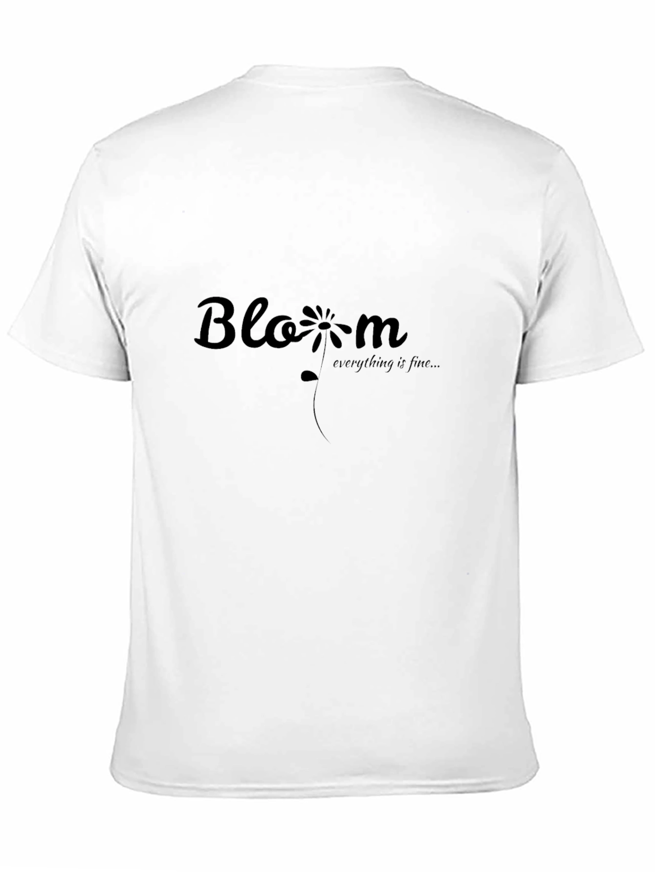Bloom Graphic Tee - Everything is Fine Crew Neck