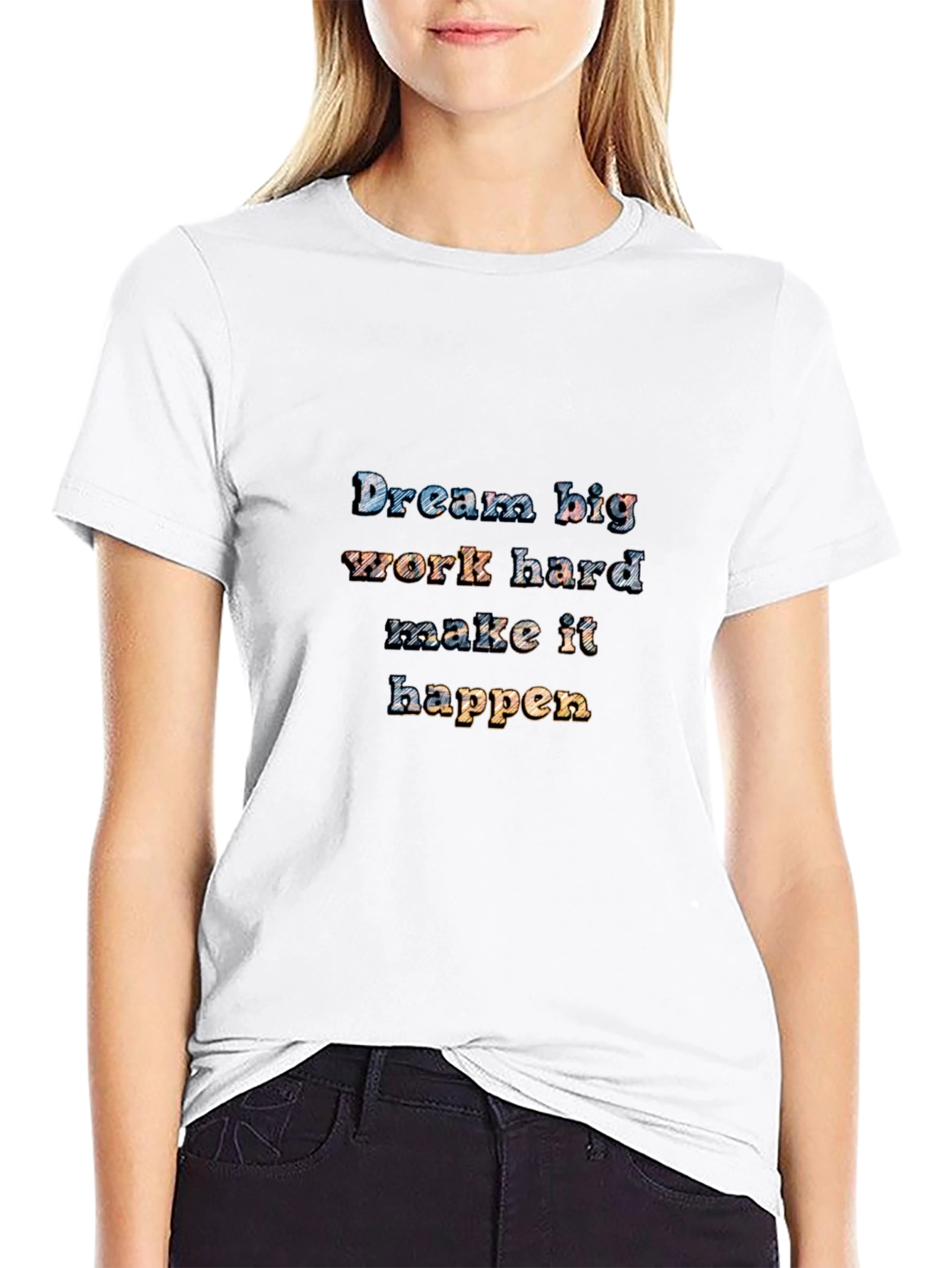 Dream Big Graphic Tee - Motivational T-Shirt