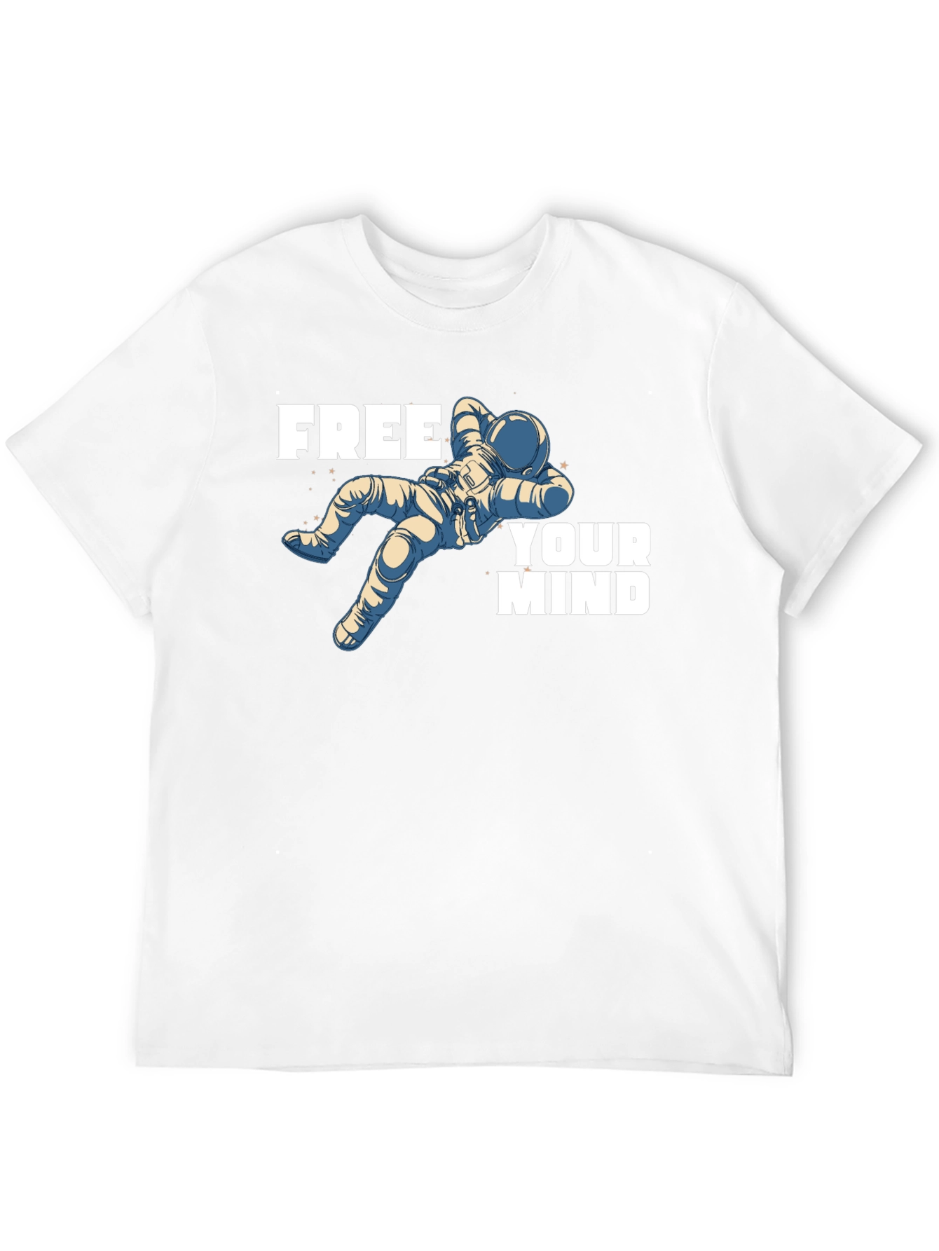 Relaxed Astronaut Black T-Shirt
