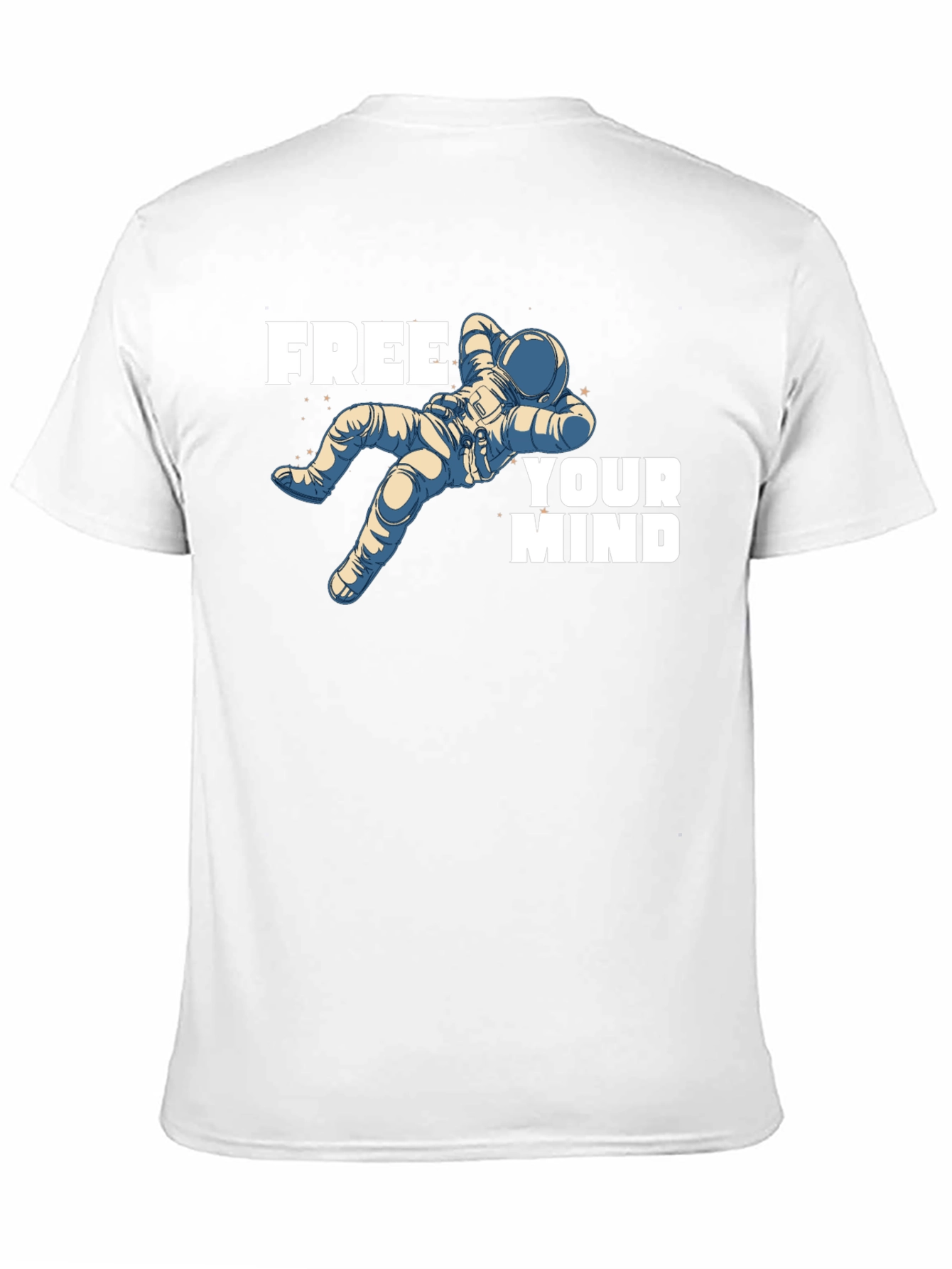 Relaxed Astronaut Black T-Shirt
