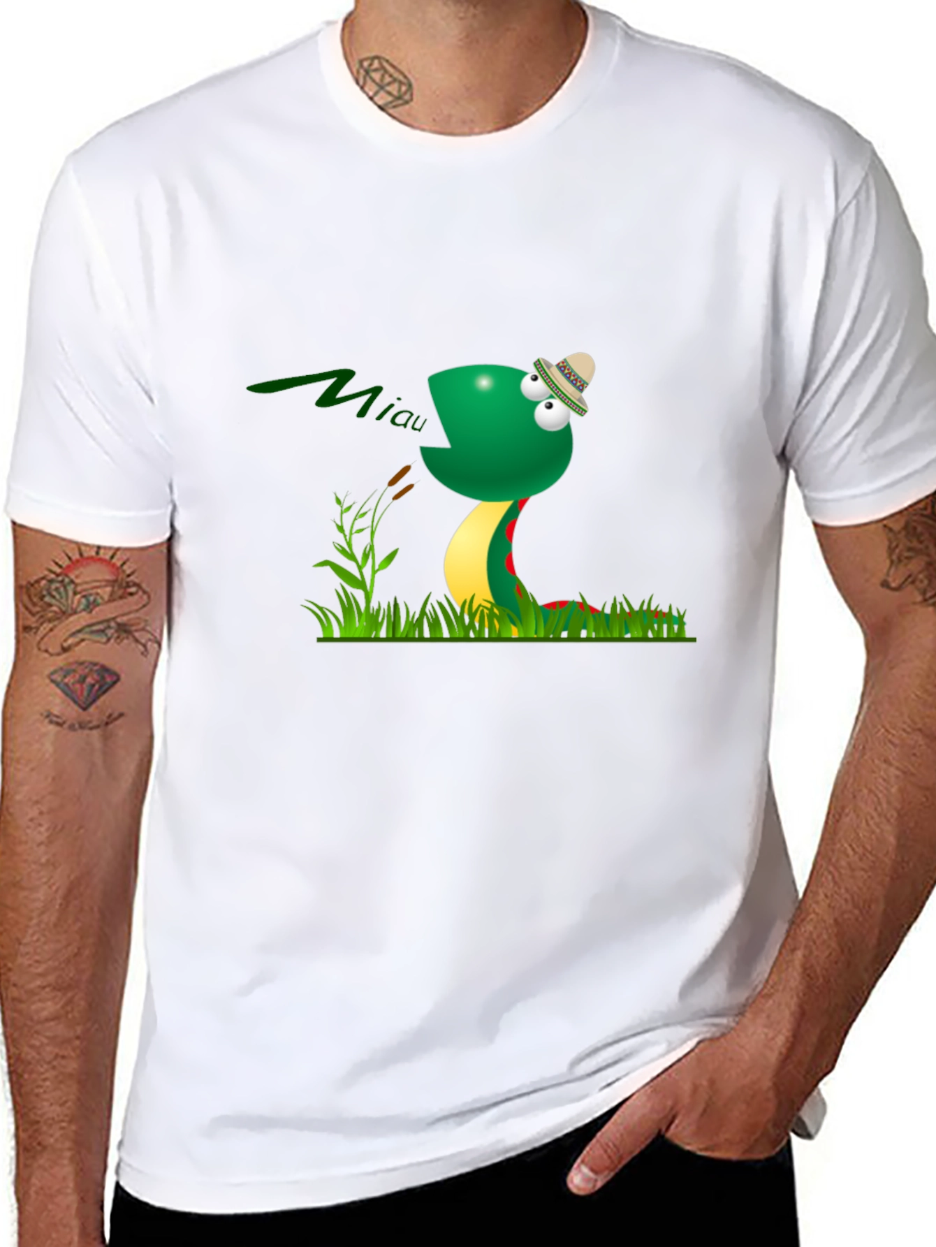Cartoon Snake T-Shirt