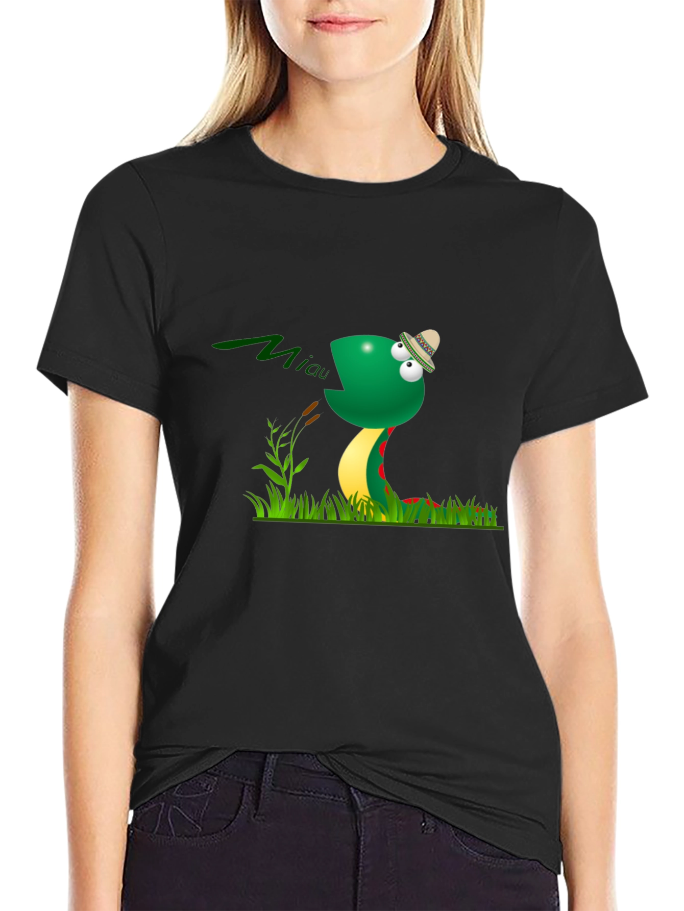 Cartoon Snake T-Shirt