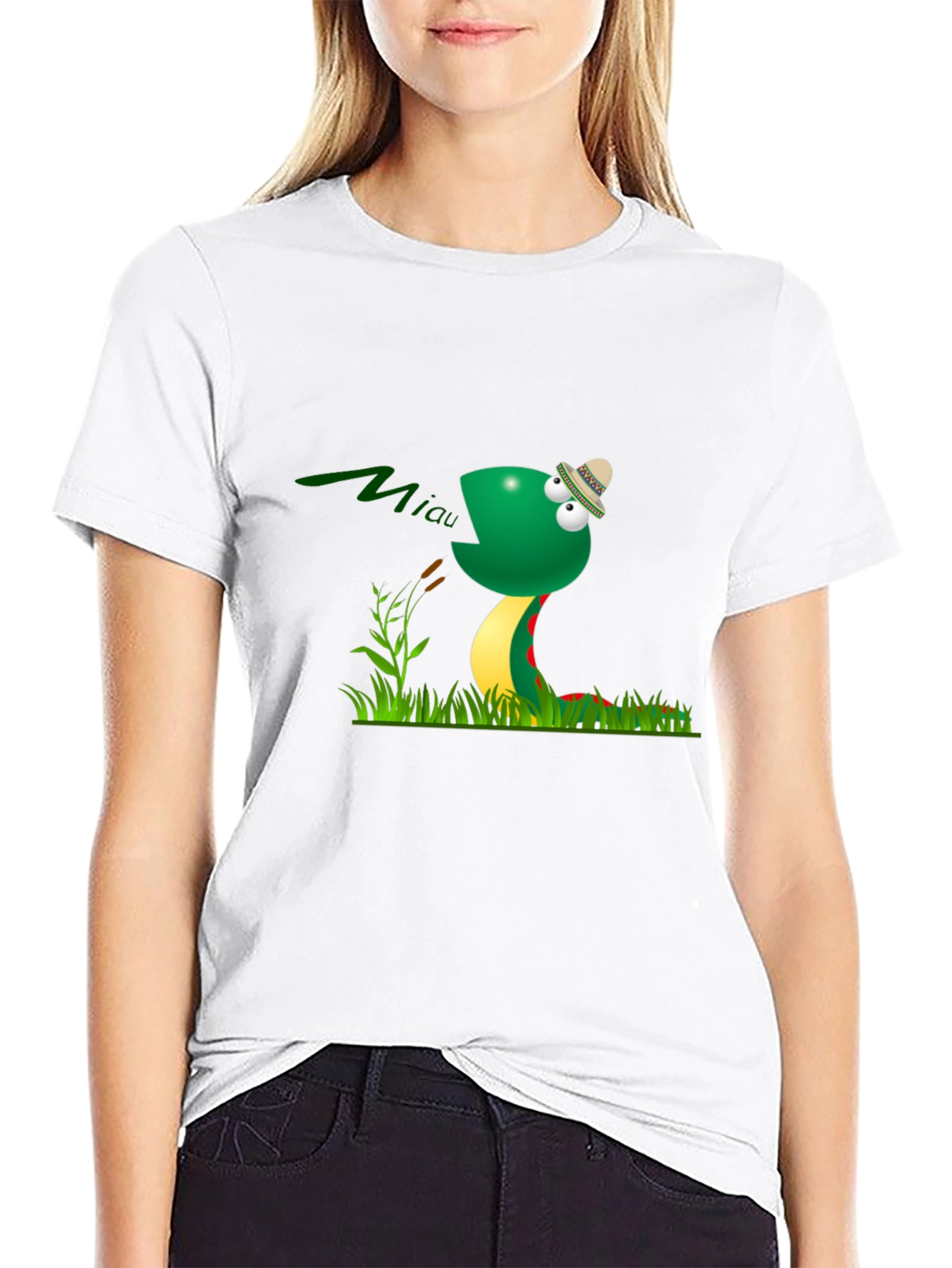 Cartoon Snake T-Shirt