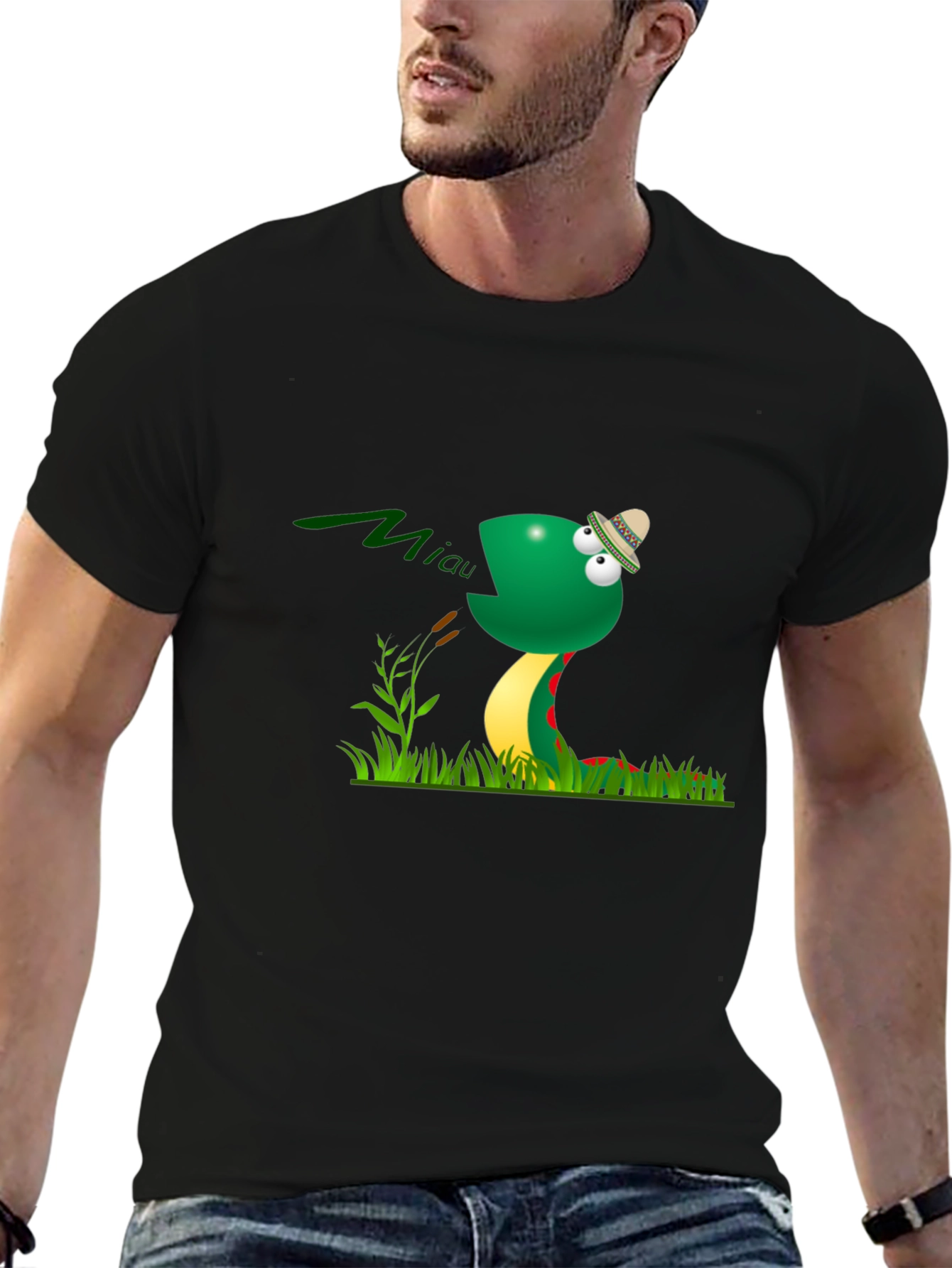 Cartoon Snake T-Shirt