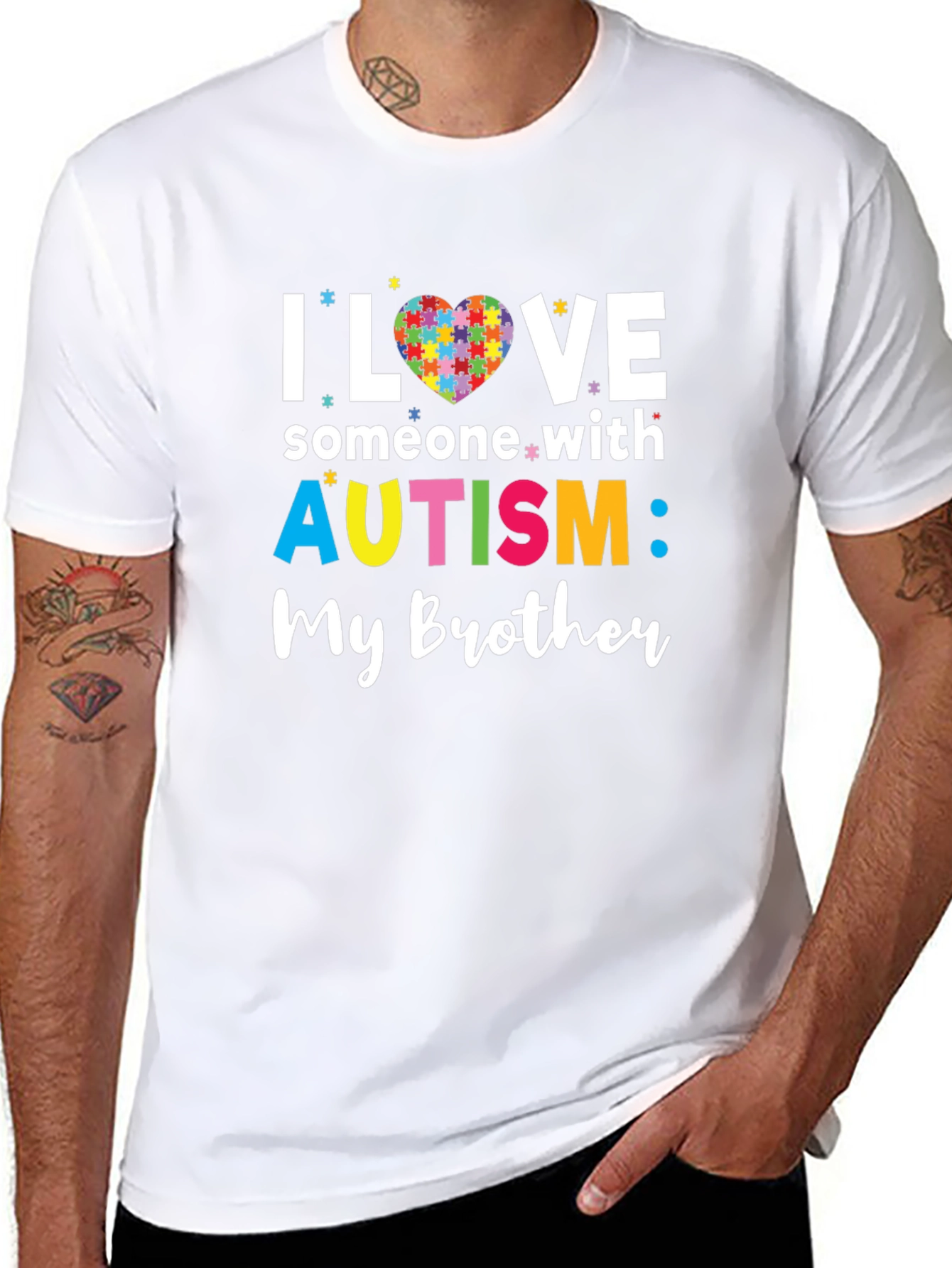 Autism Awareness T-Shirt - My Brother Love
