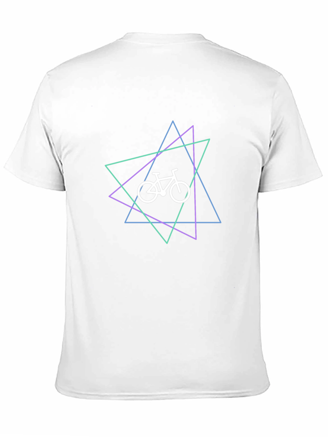 Geometric Bike Graphic T-Shirt