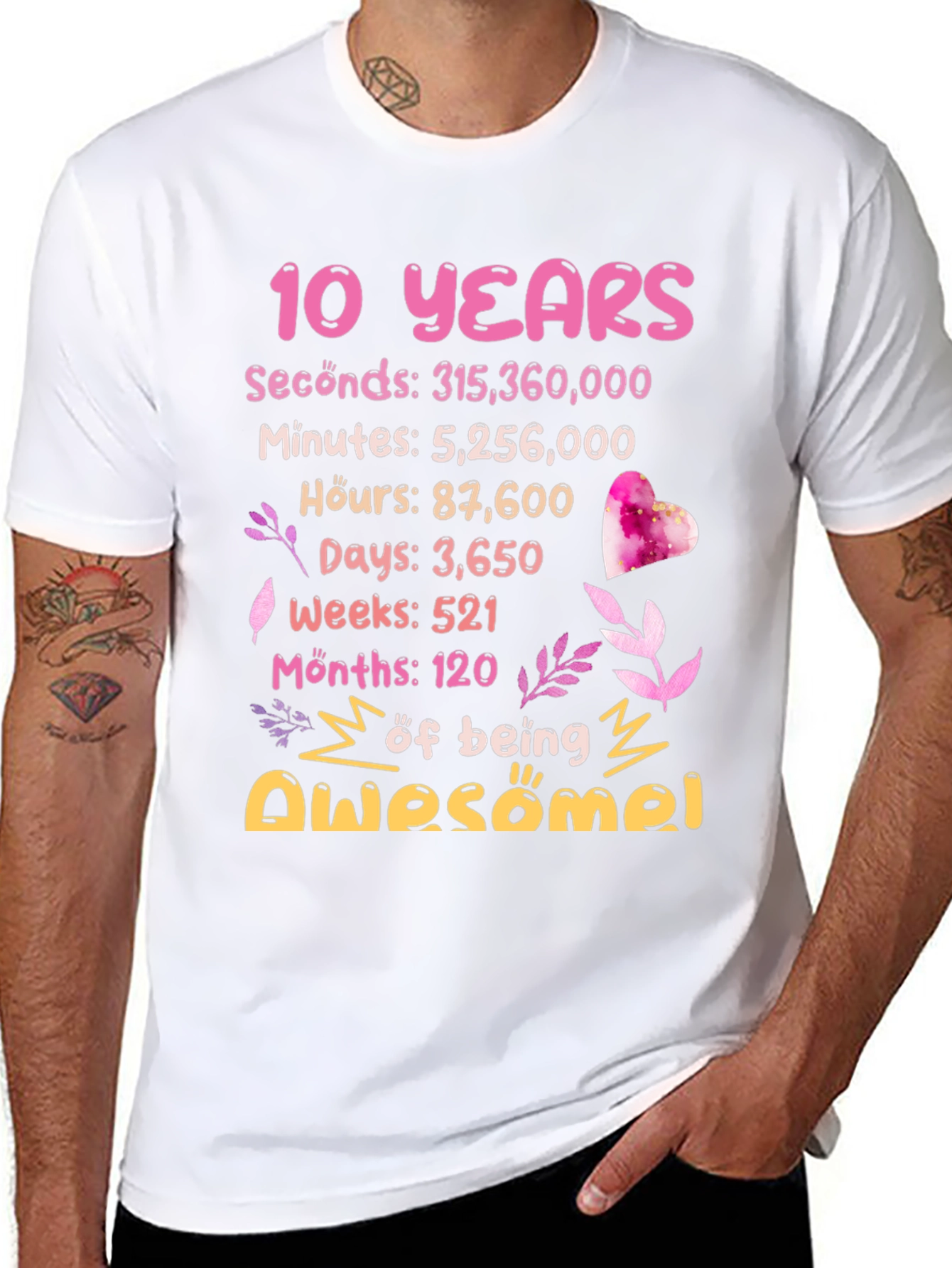 10th Birthday Awesome T-Shirt
