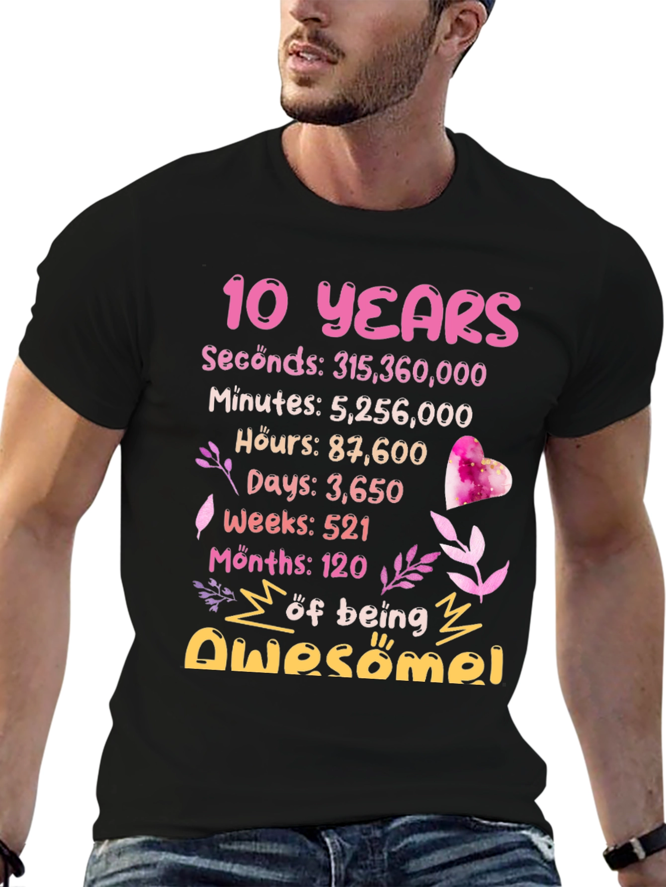 10th Birthday Awesome T-Shirt