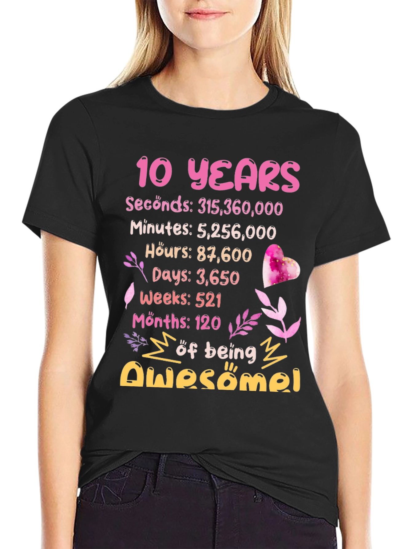 10th Birthday Awesome T-Shirt