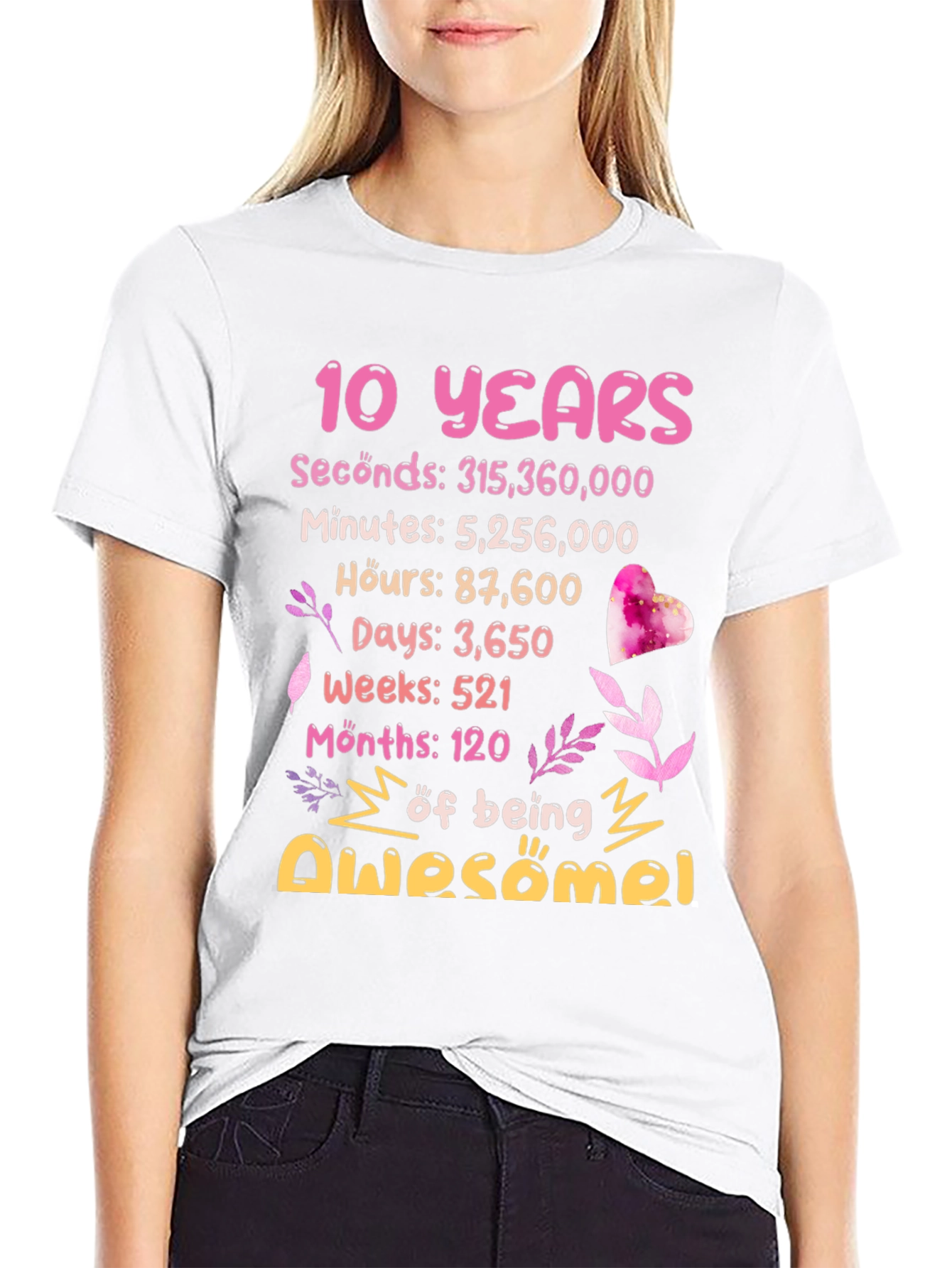 10th Birthday Awesome T-Shirt