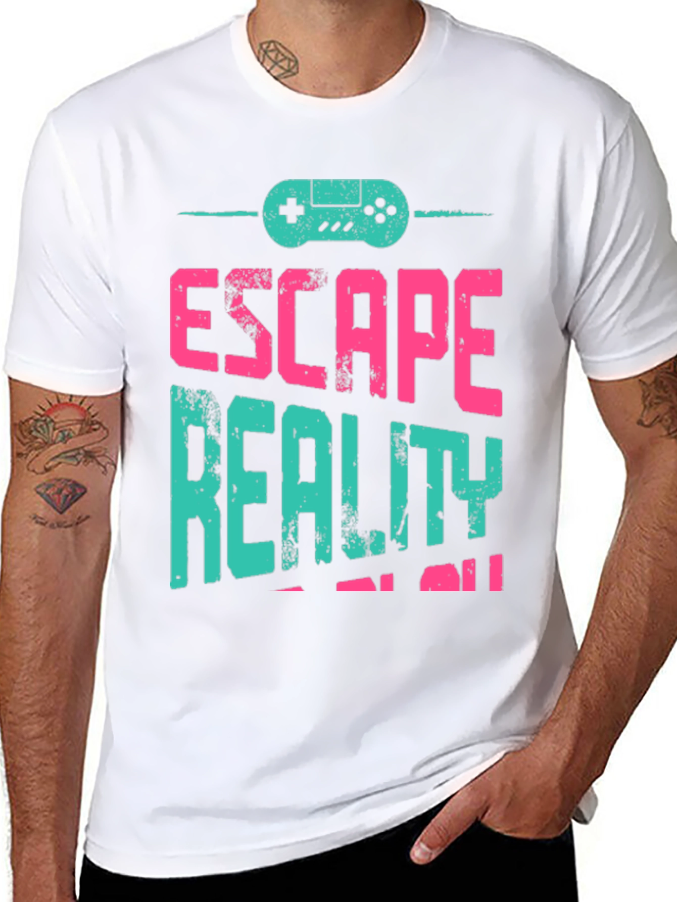 Escape Reality T-Shirt Gaming Tee