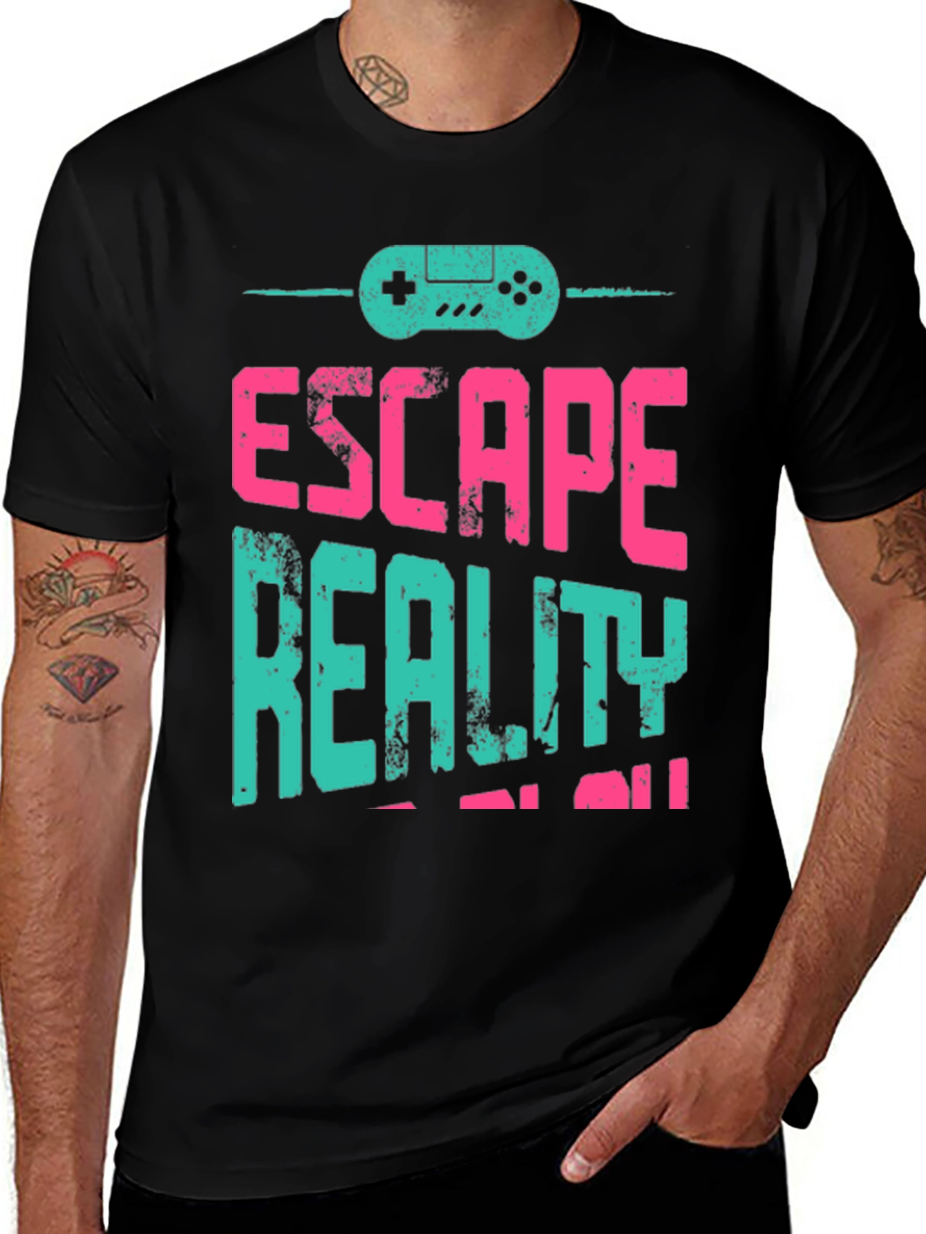 Escape Reality T-Shirt Gaming Tee