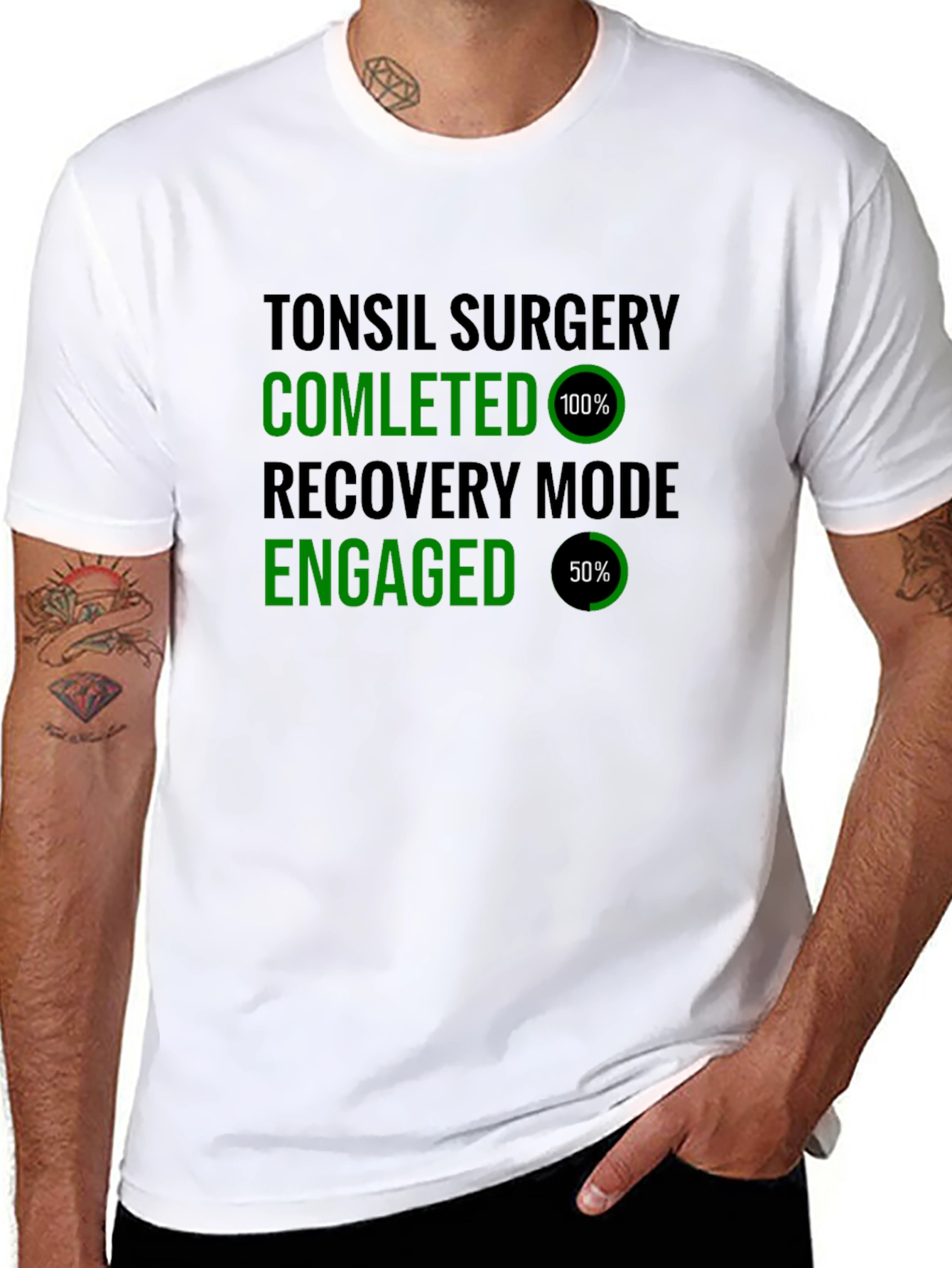 Tonsil Surgery Recovery Mode T-Shirt