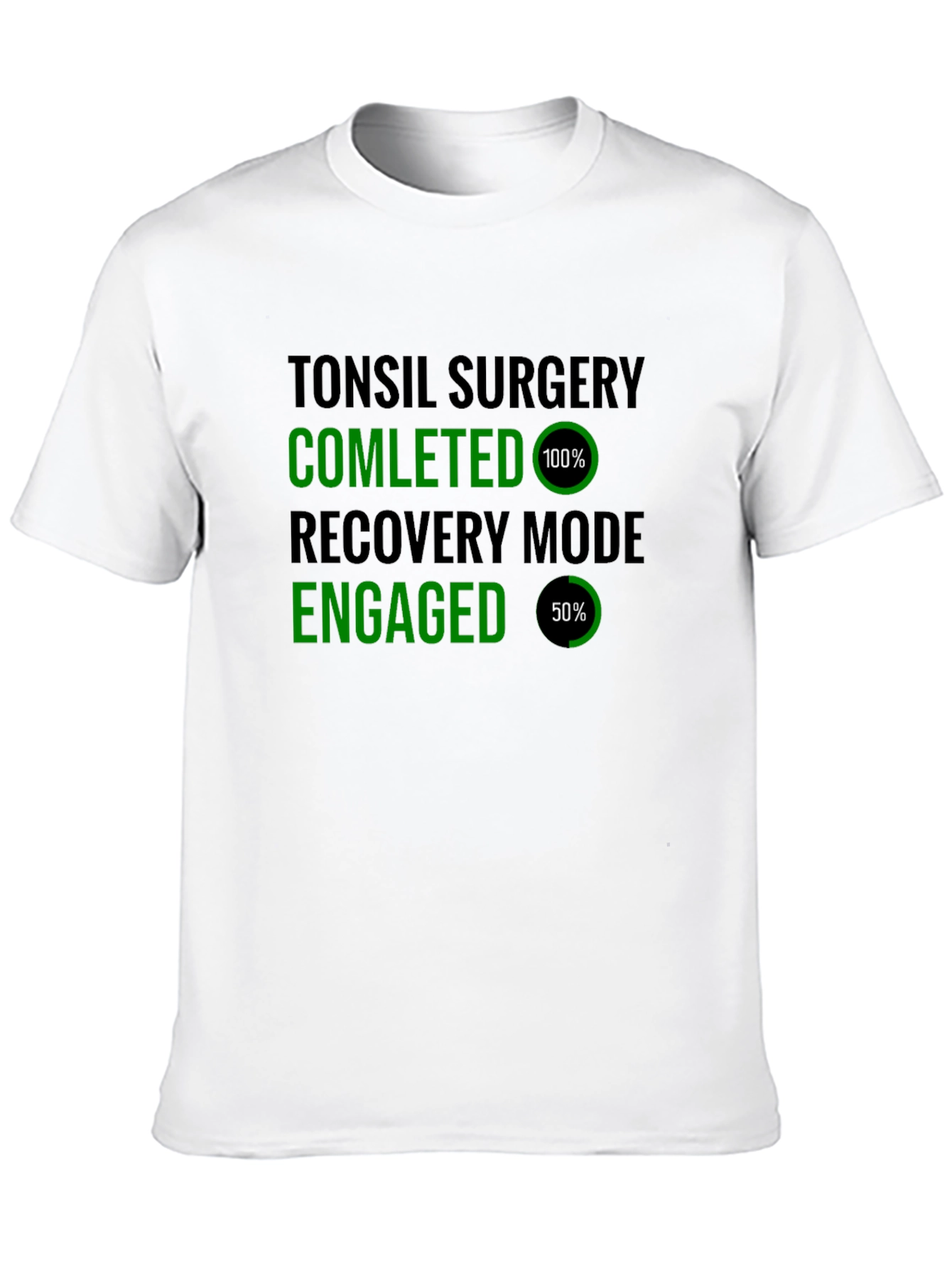 Tonsil Surgery Recovery Mode T-Shirt