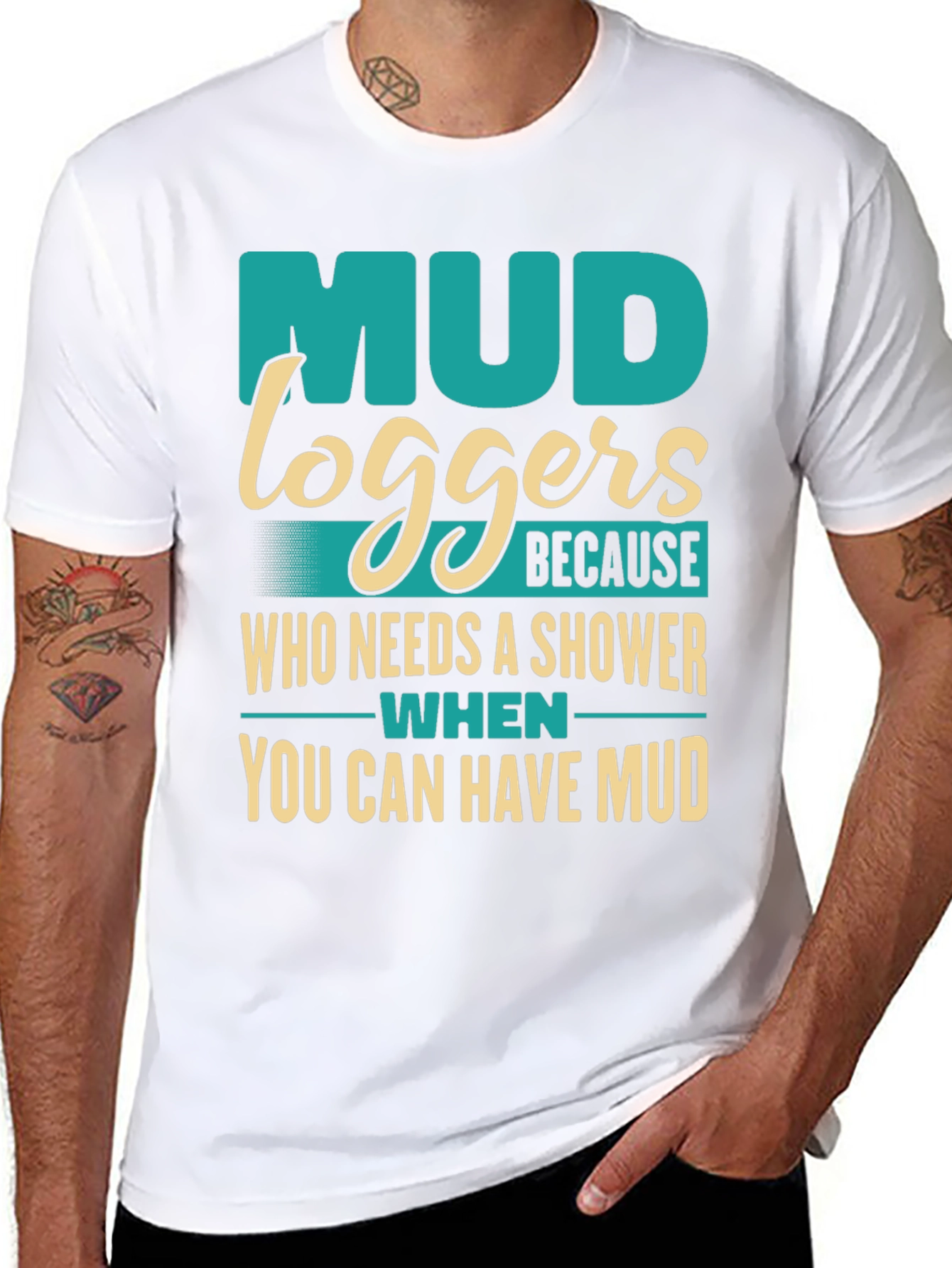 Mud Loggers T-Shirt - Funny Off-Roading Apparel
