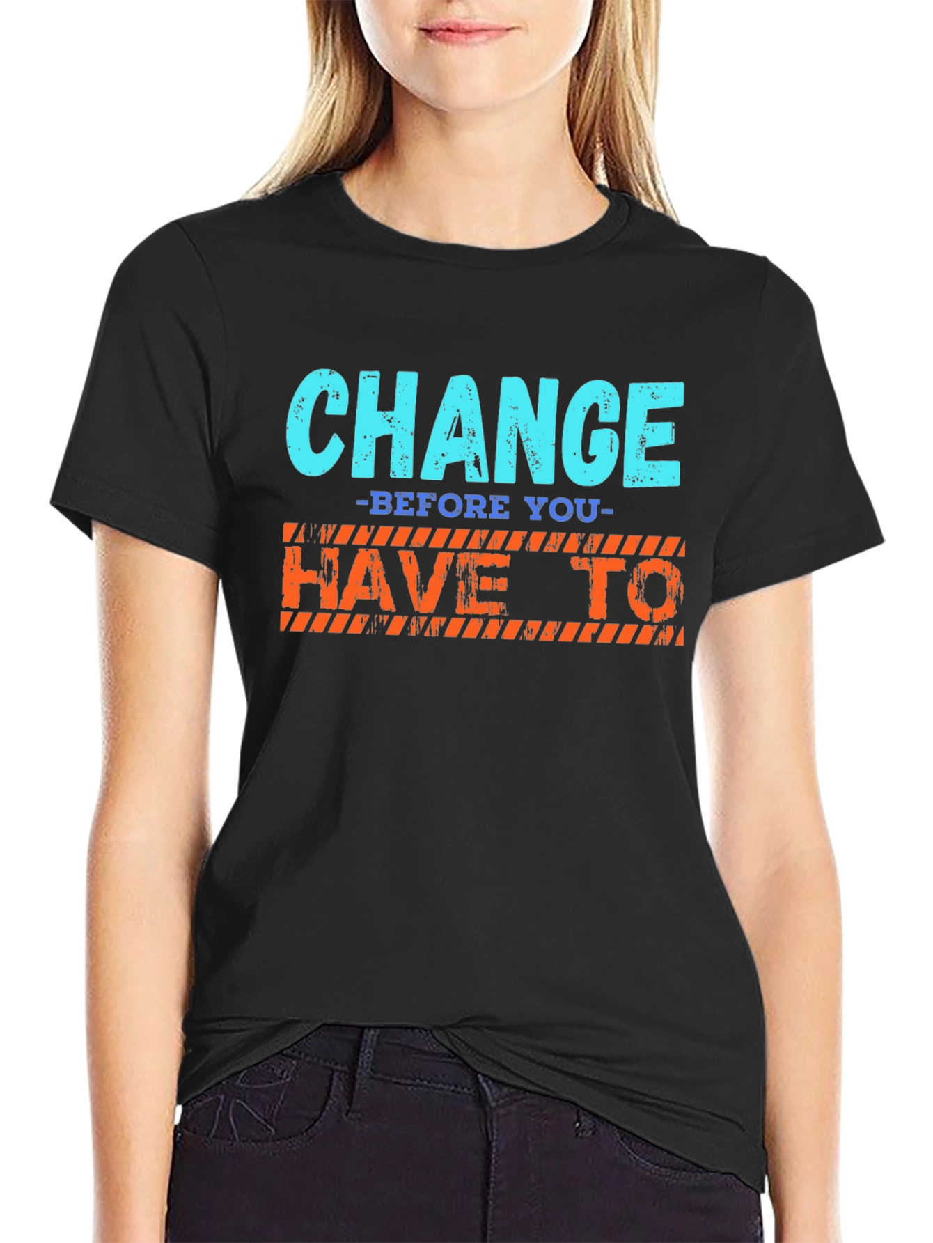 Change Graphic T-Shirt - Motivational Tee