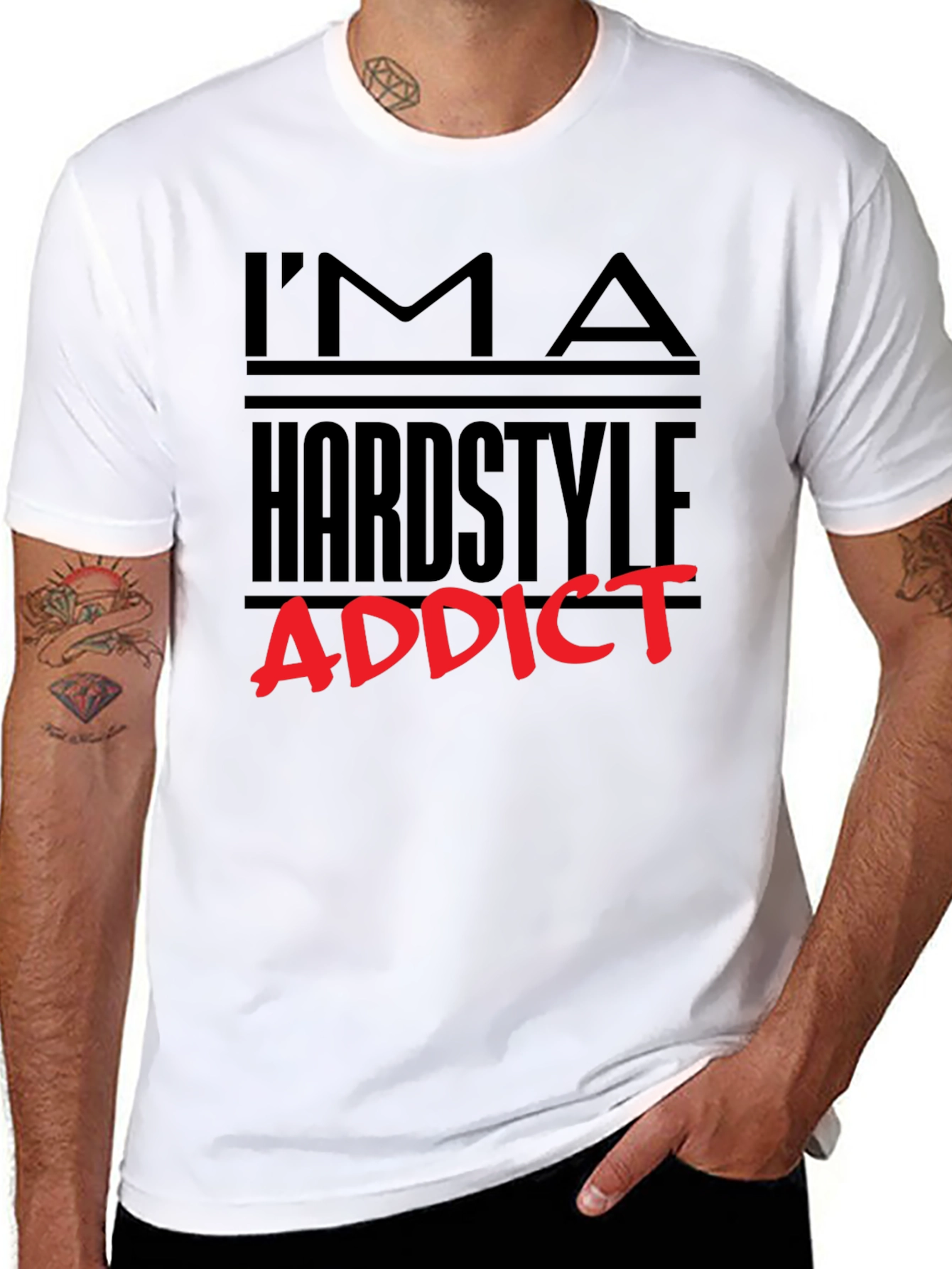 Im A Hardstyle Addict Graphic Tee