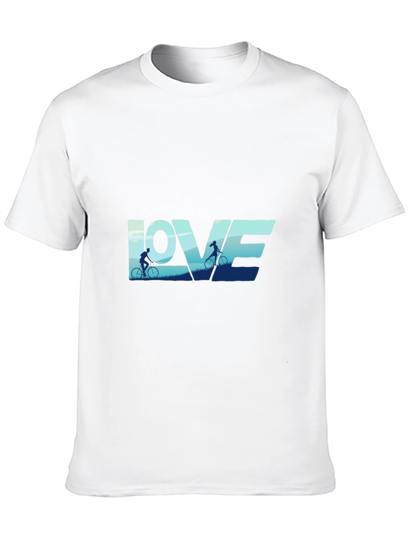 Love Cycling Graphic Tee - Black
