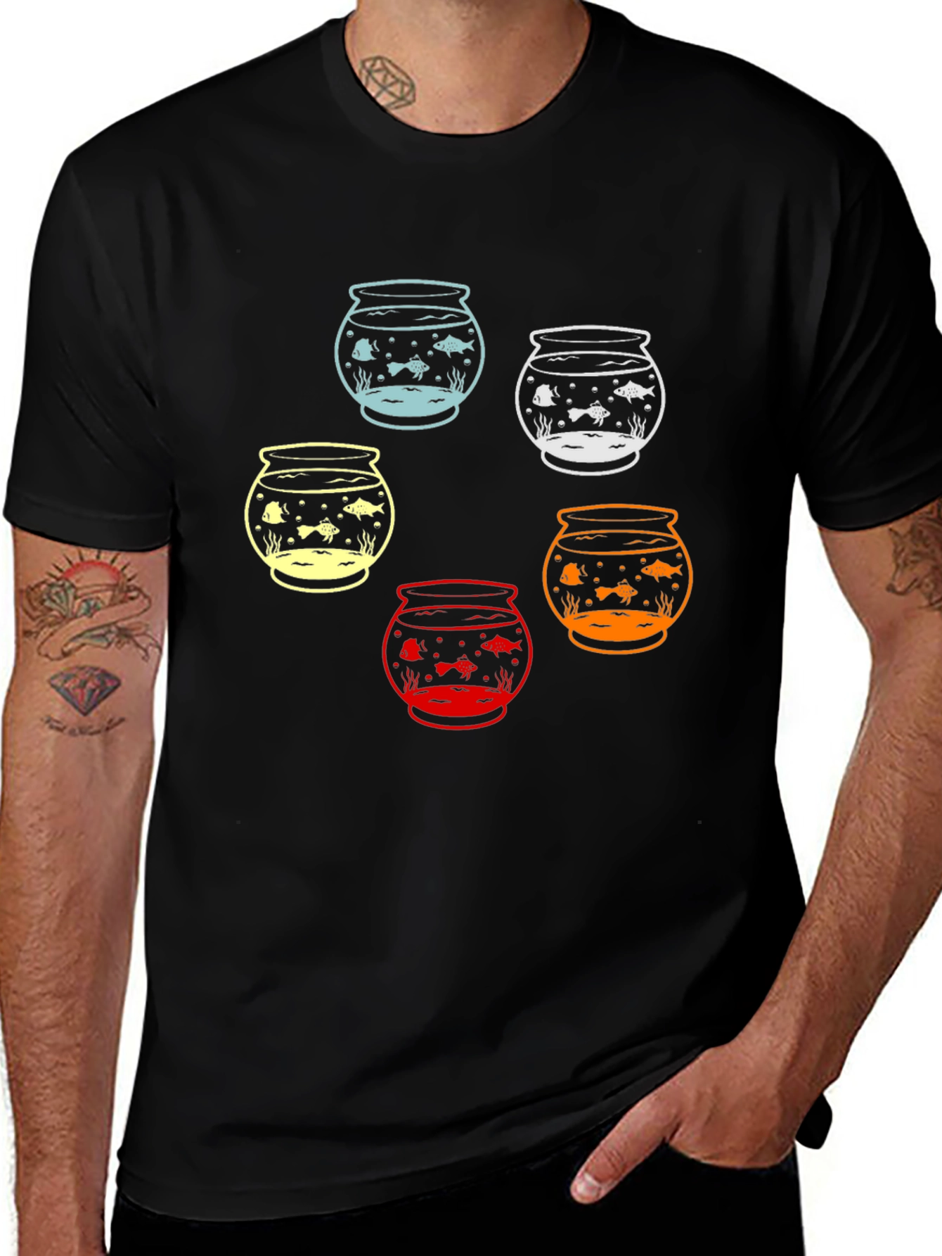 Fishbowl T-Shirt - Aquarium Lover Tee