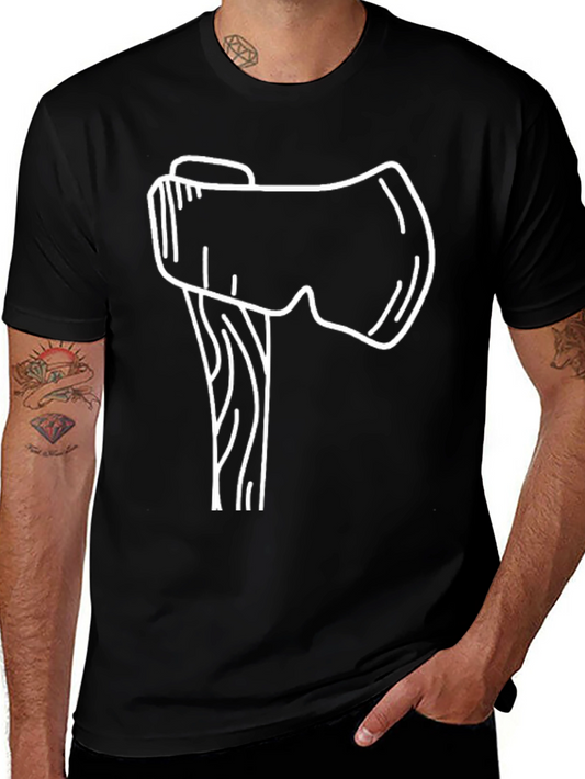 Axe Graphic Black T-Shirt