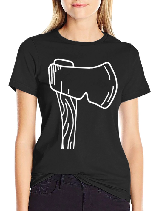 Axe Graphic Black T-Shirt