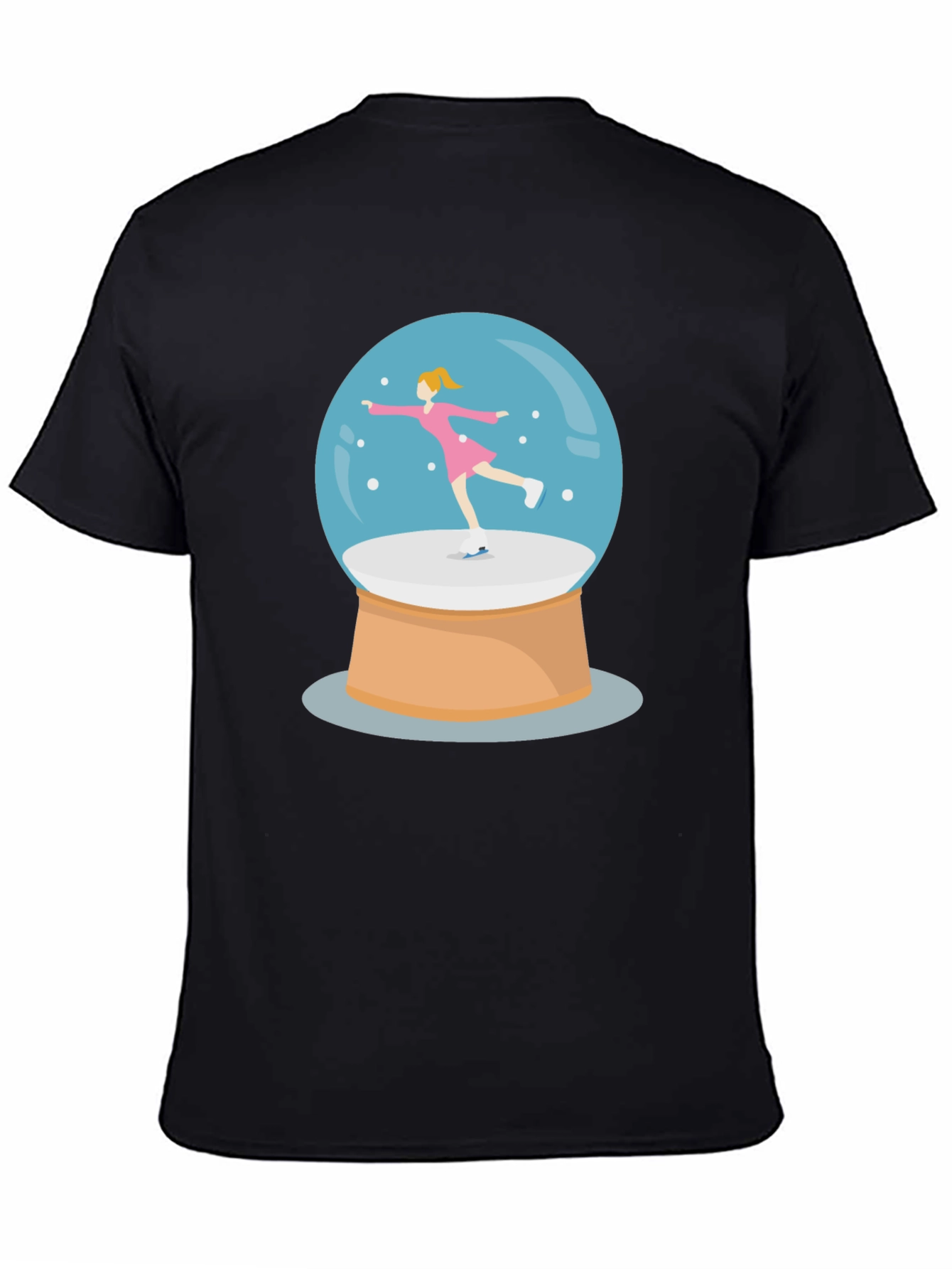 Snow Globe Skater Graphic Tee