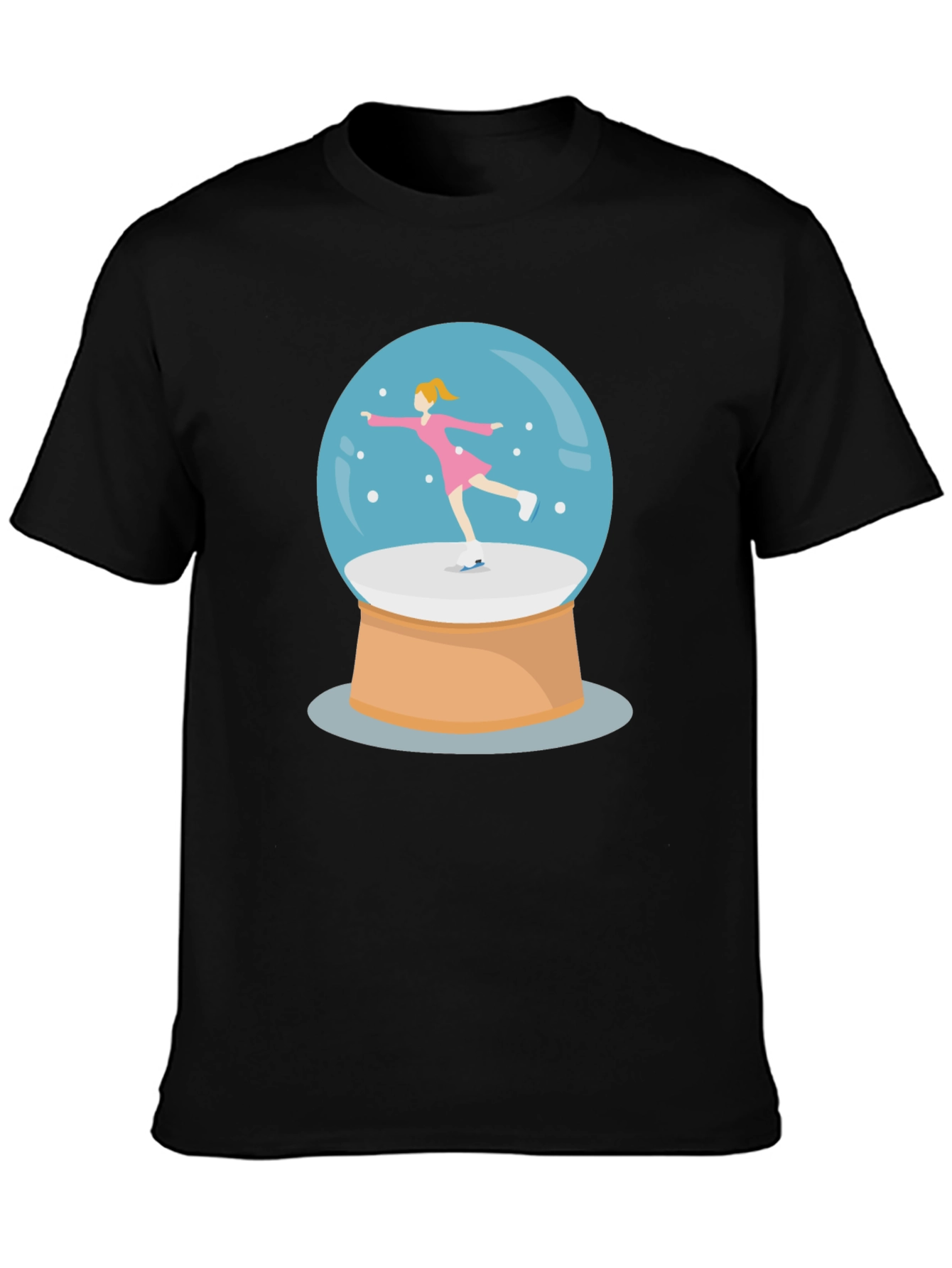 Snow Globe Skater Graphic Tee