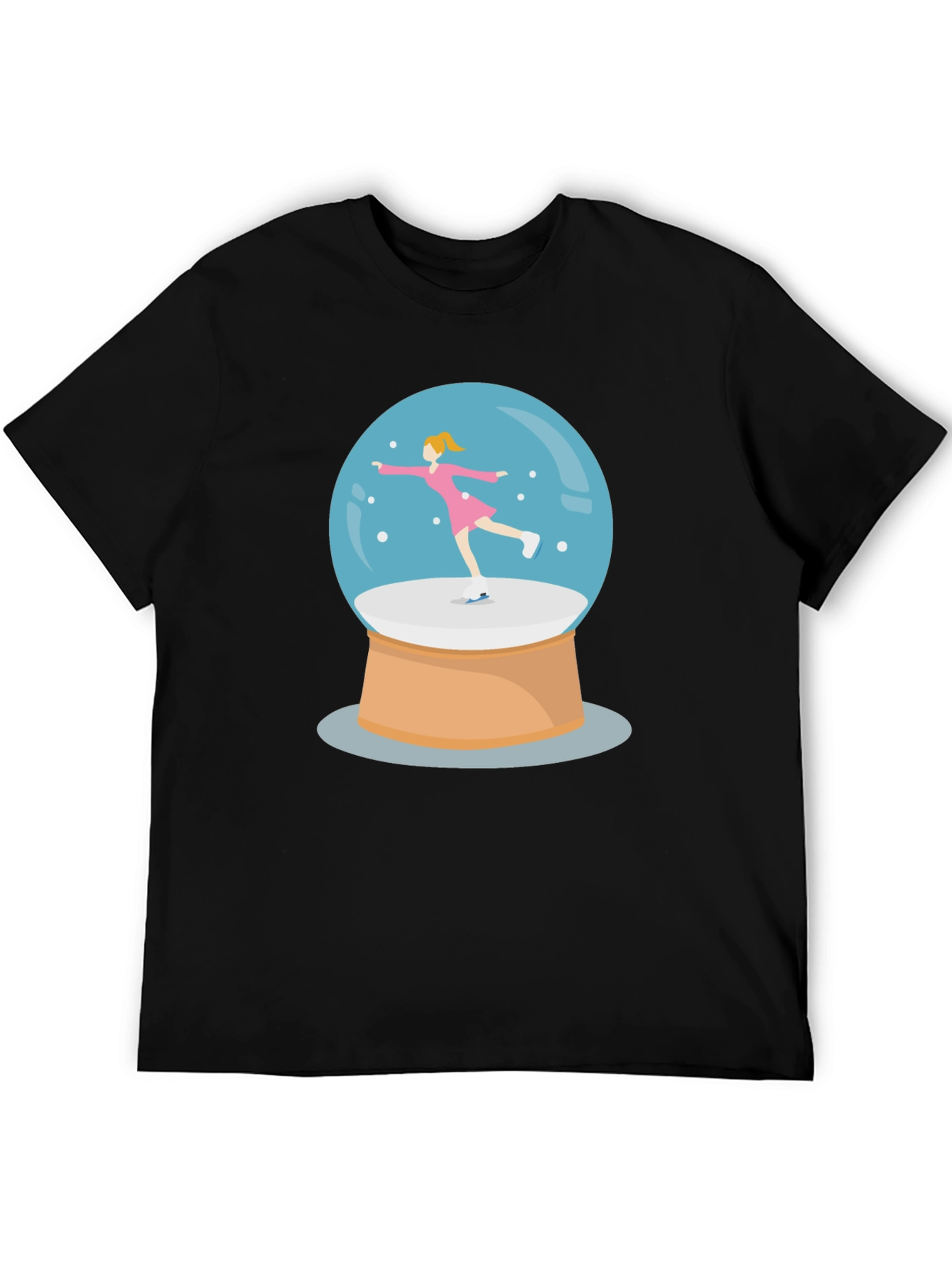 Snow Globe Skater Graphic Tee