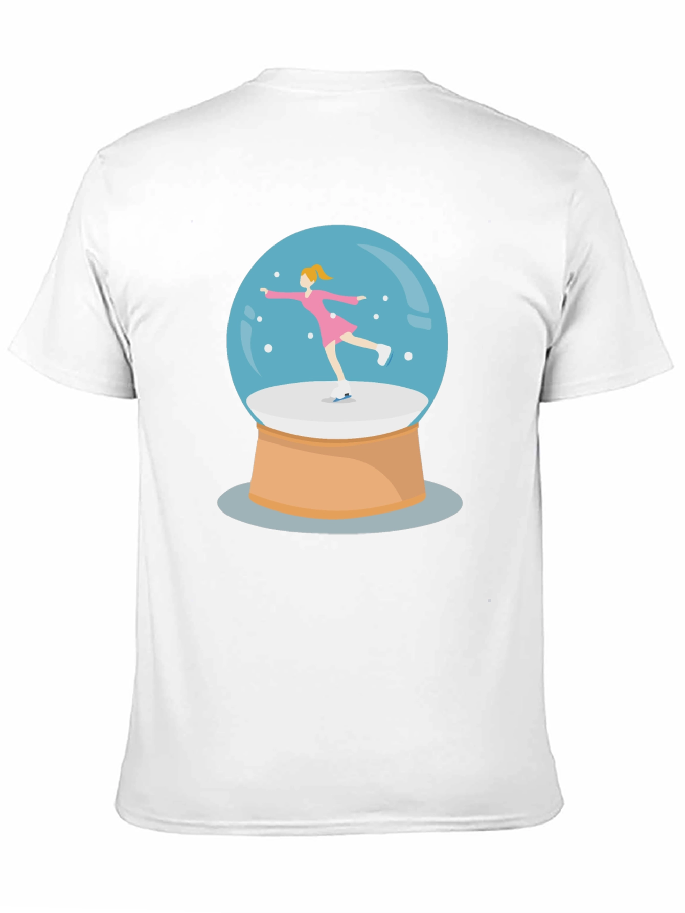 Snow Globe Skater Graphic Tee