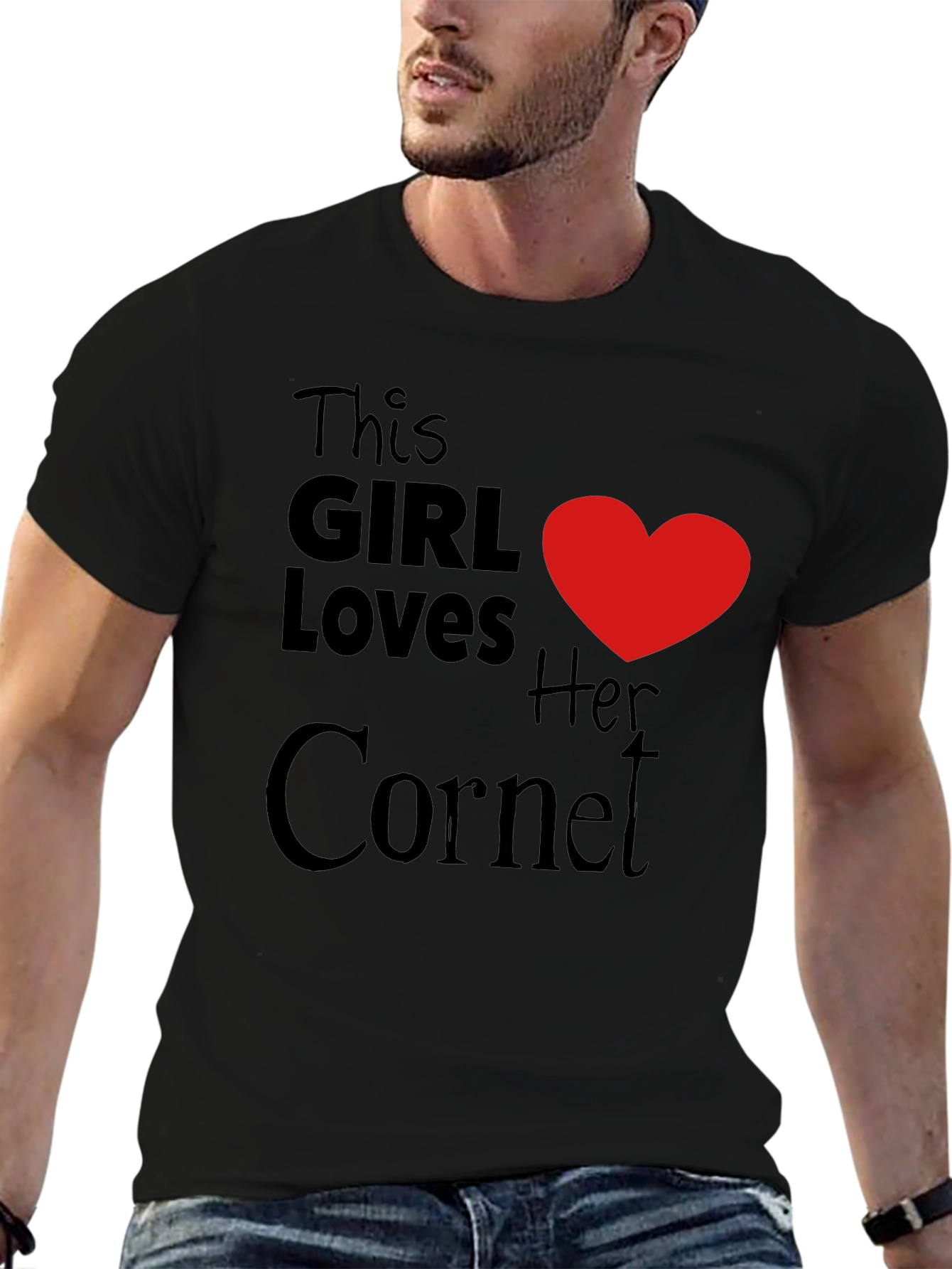 Girl Loves Her Cornel T-Shirt