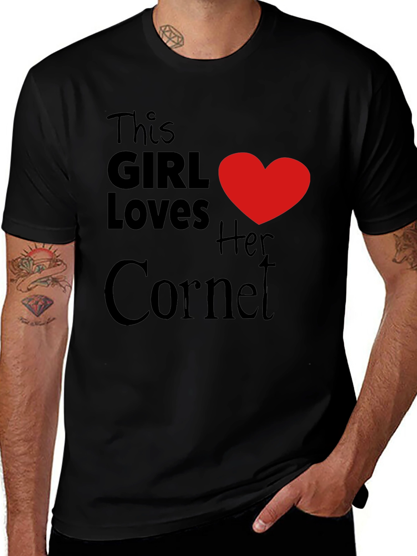 Girl Loves Her Cornel T-Shirt