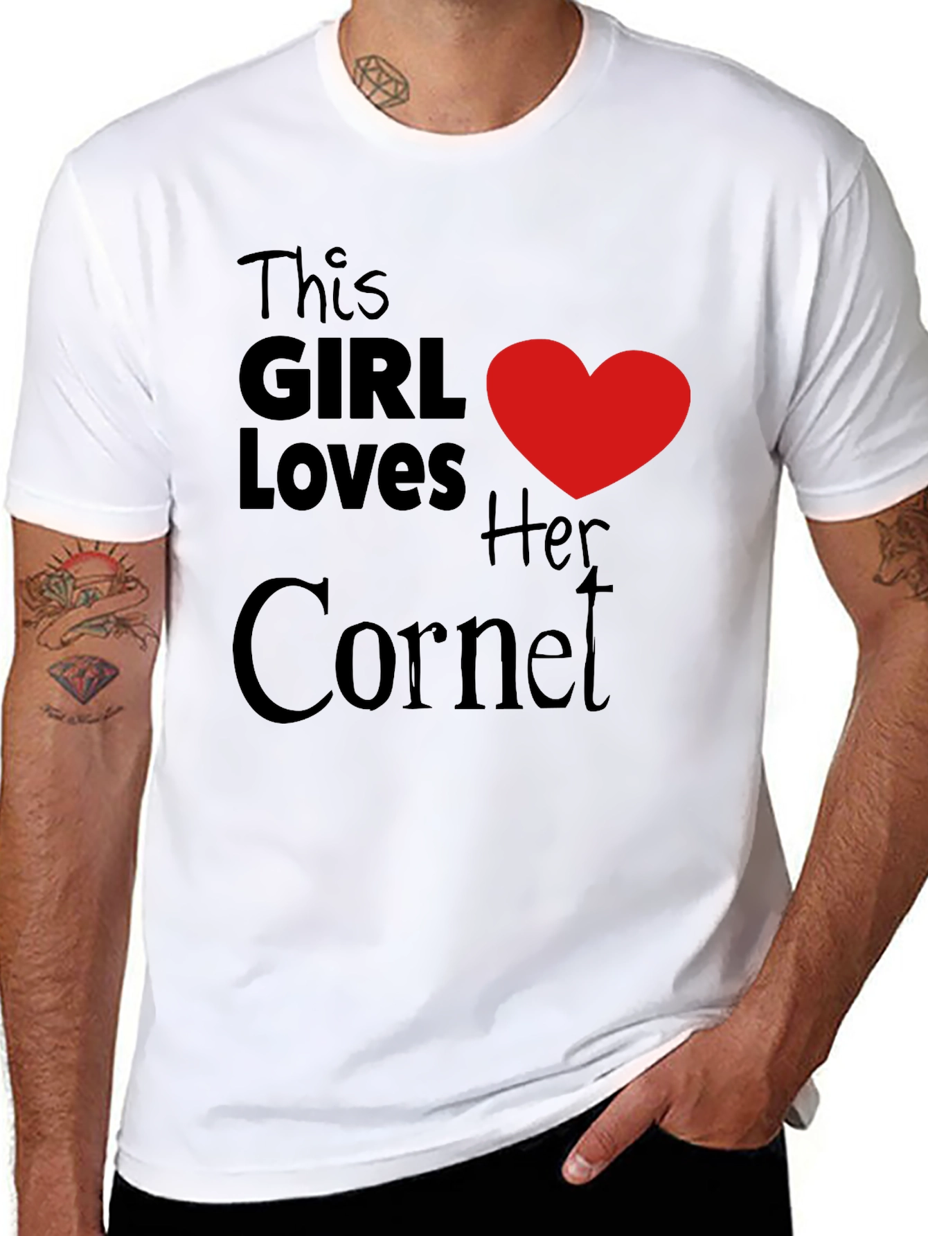 Girl Loves Her Cornel T-Shirt