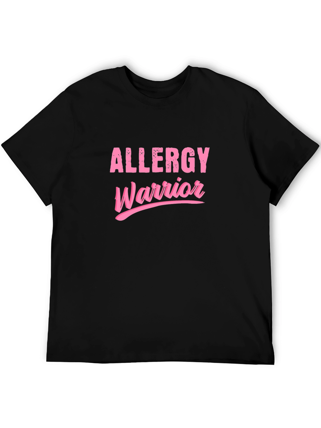 Allergy Warrior Pink Graphic T-Shirt
