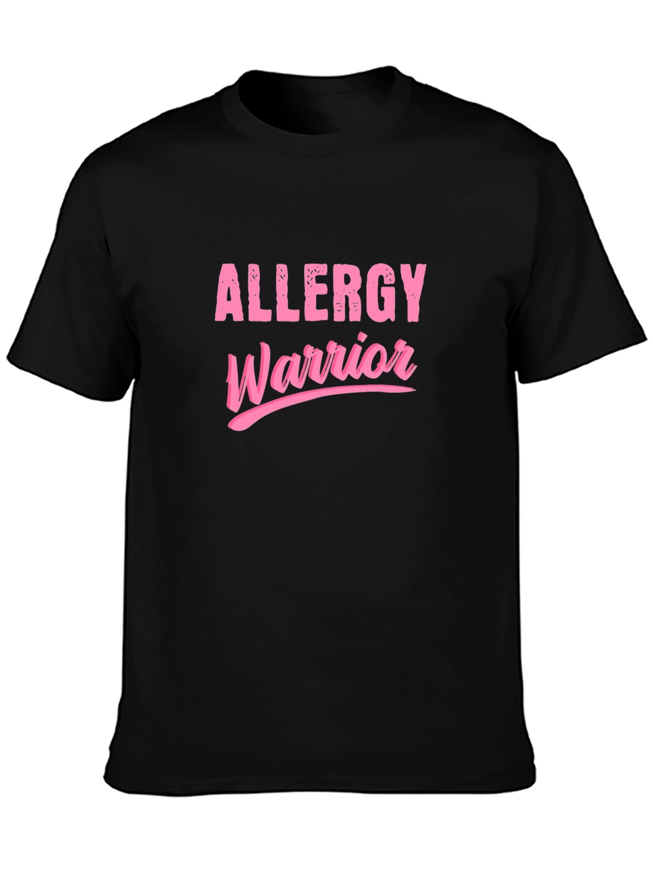 Allergy Warrior Pink Graphic T-Shirt