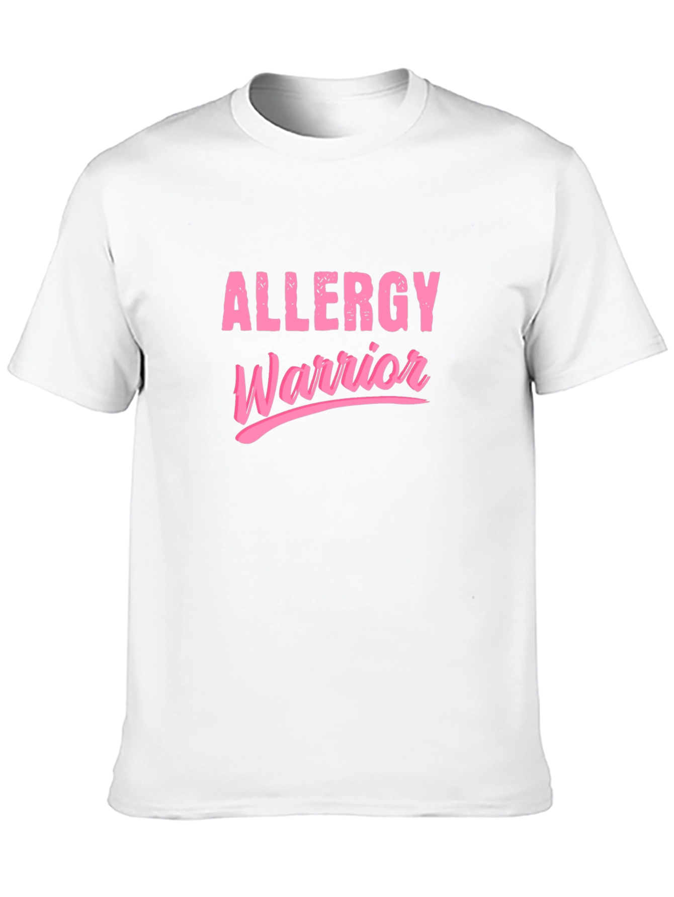 Allergy Warrior Pink Graphic T-Shirt