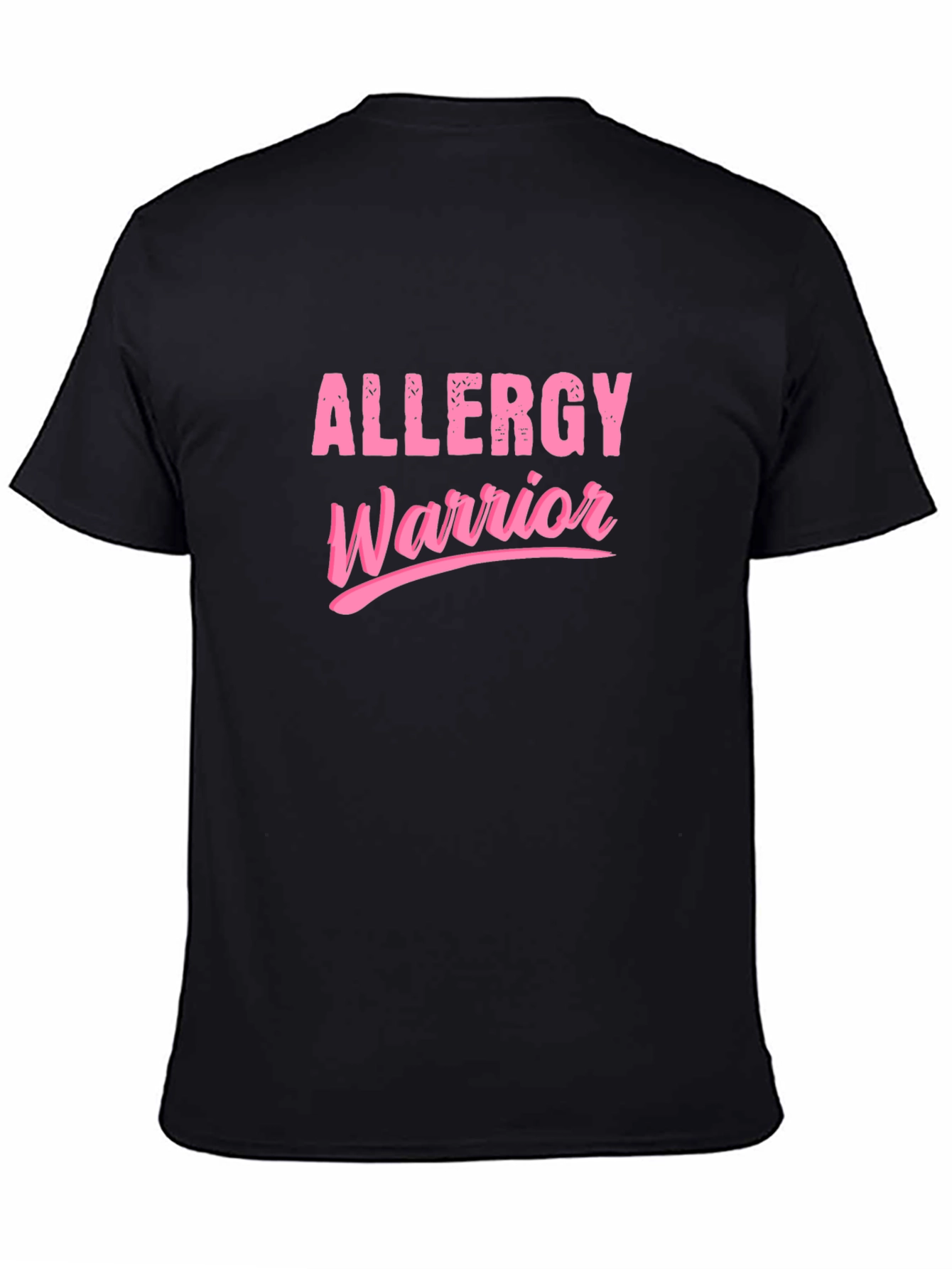 Allergy Warrior Pink Graphic T-Shirt