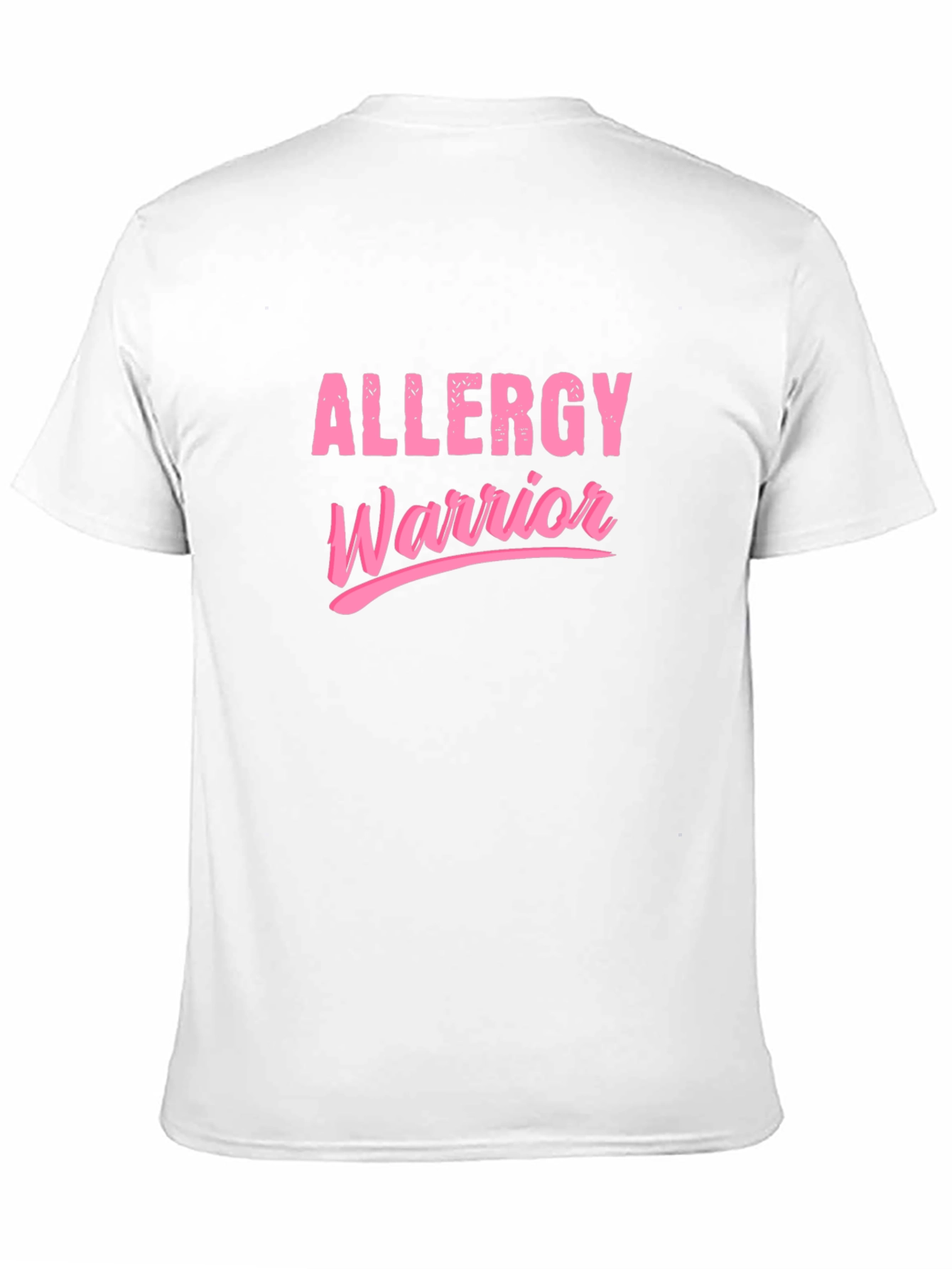 Allergy Warrior Pink Graphic T-Shirt