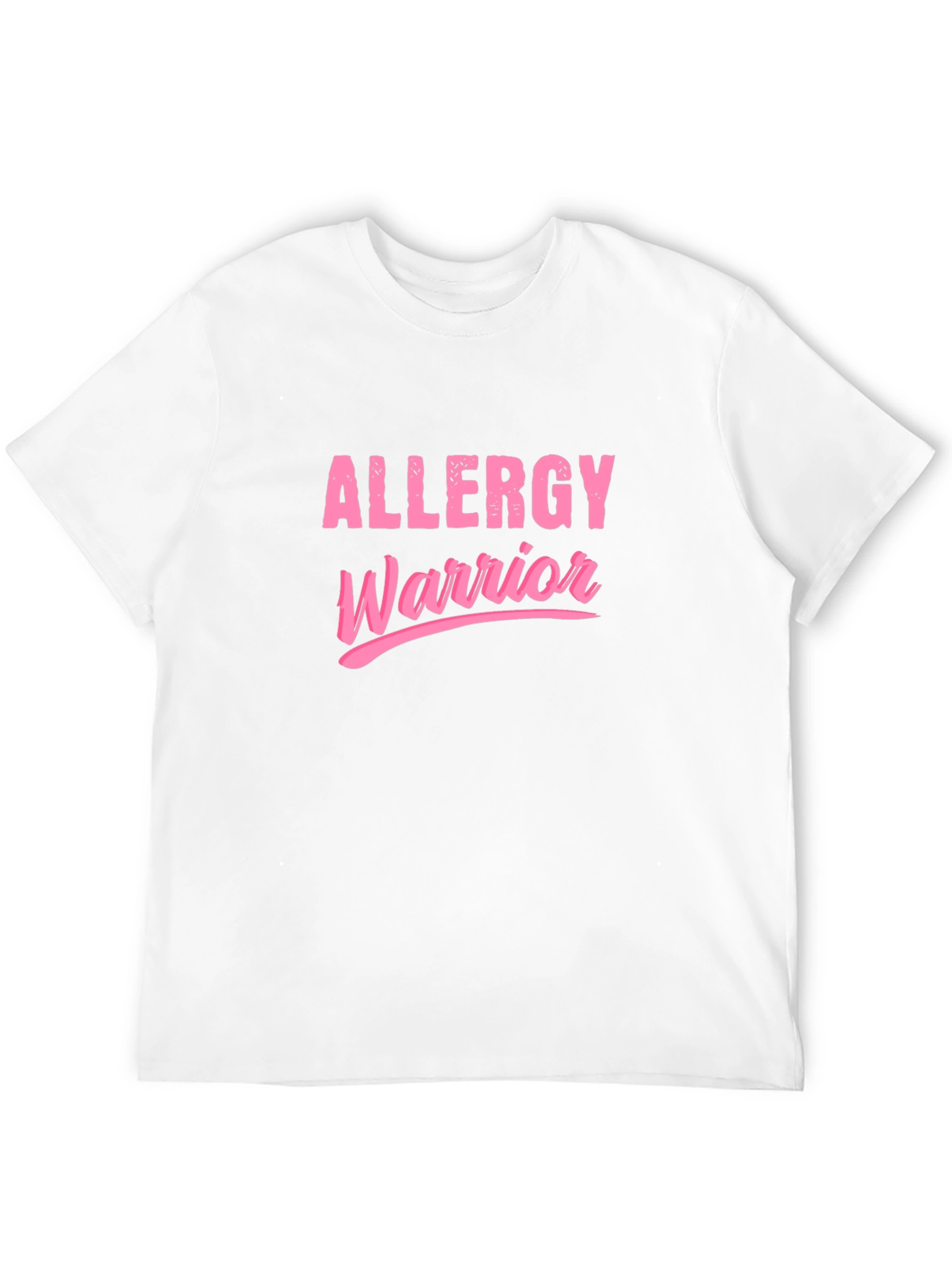 Allergy Warrior Pink Graphic T-Shirt