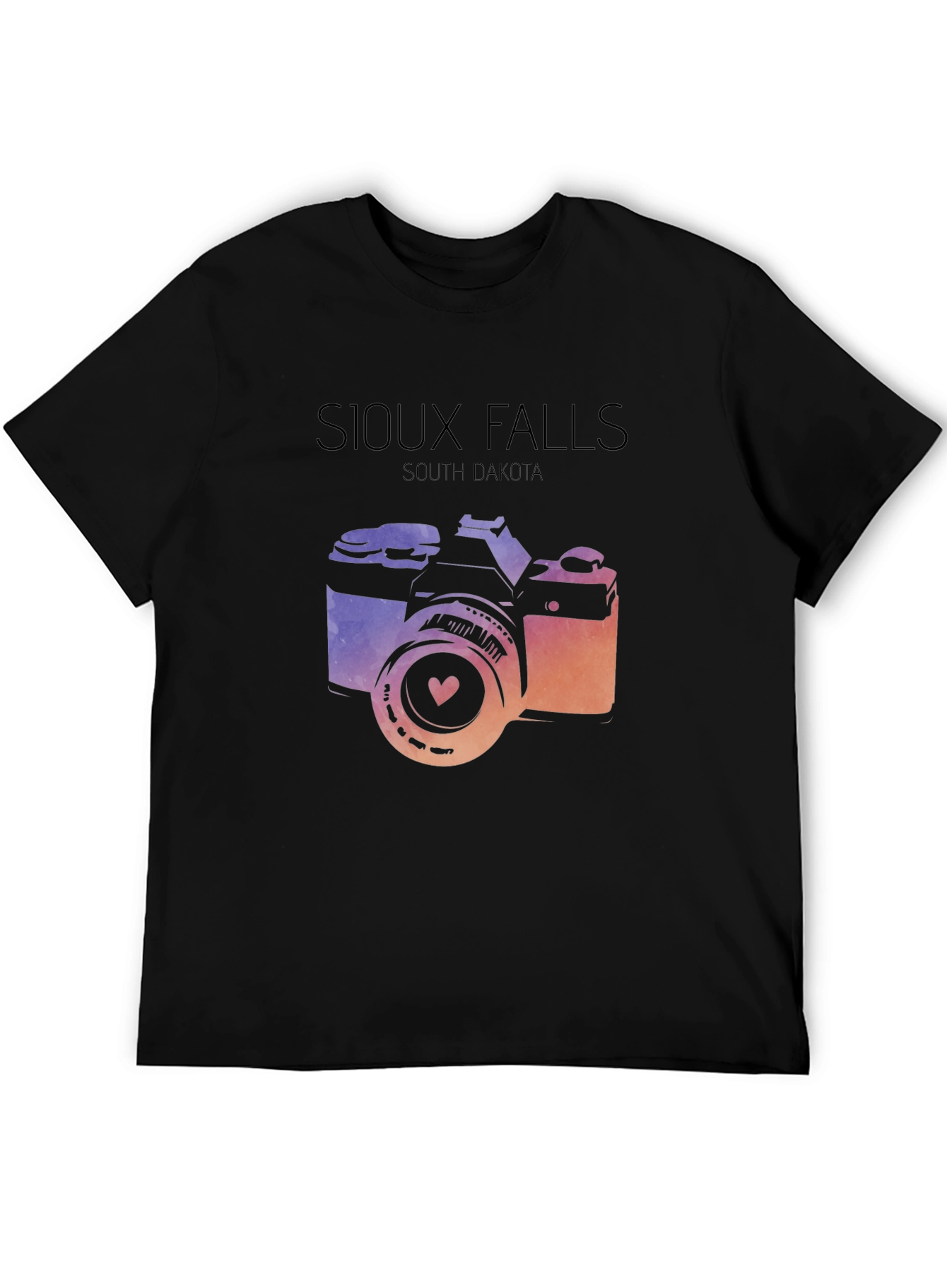 Sioux Falls Camera Graphic Tee