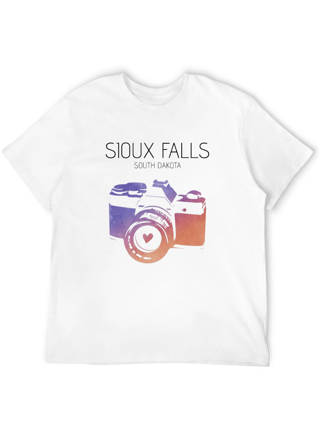Sioux Falls Camera Graphic Tee
