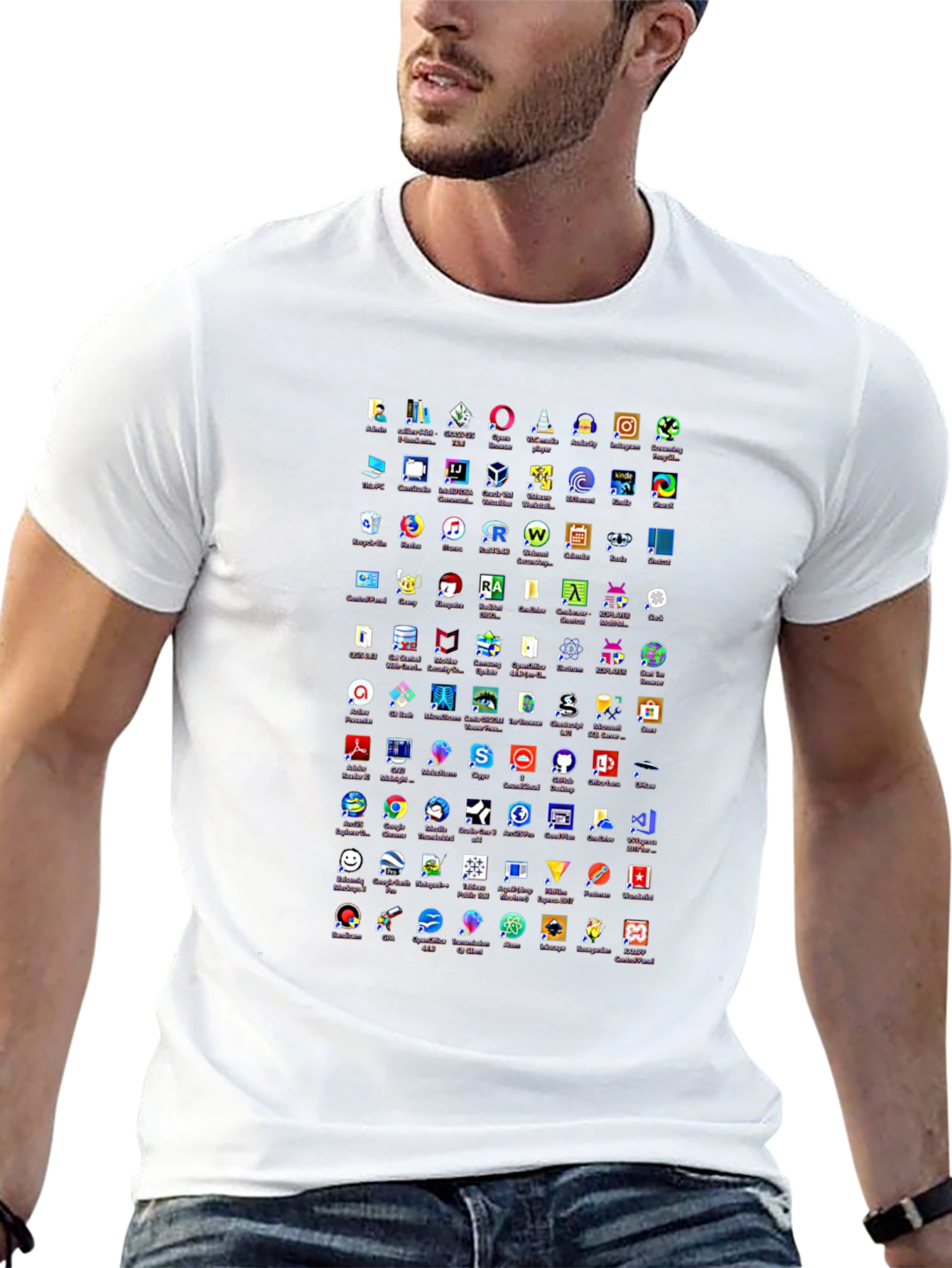 Tech Icon T-Shirt - Geek Chic