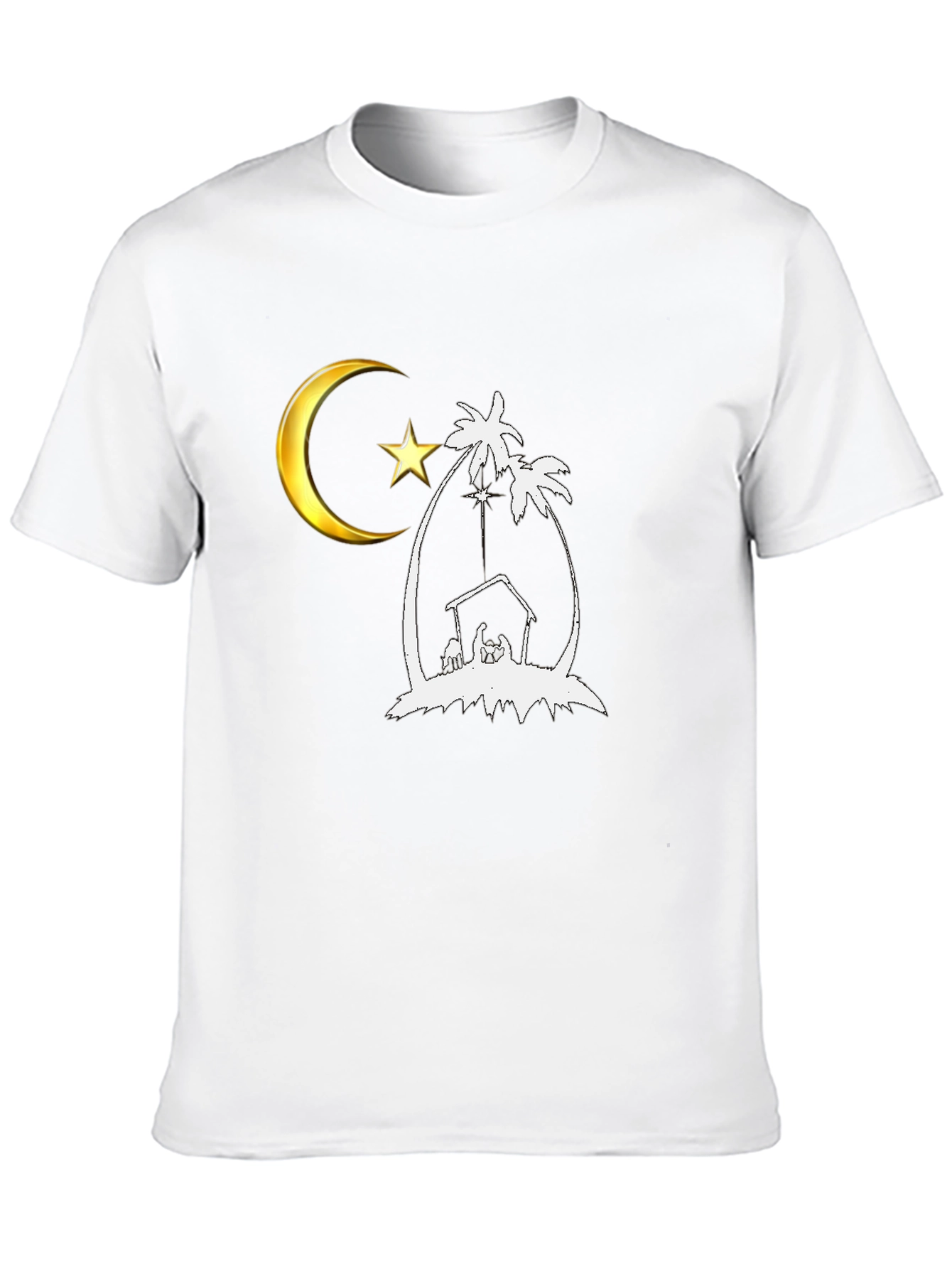 Peaceful Nativity Scene T-Shirt