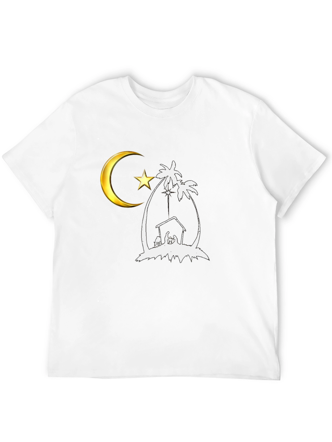 Peaceful Nativity Scene T-Shirt