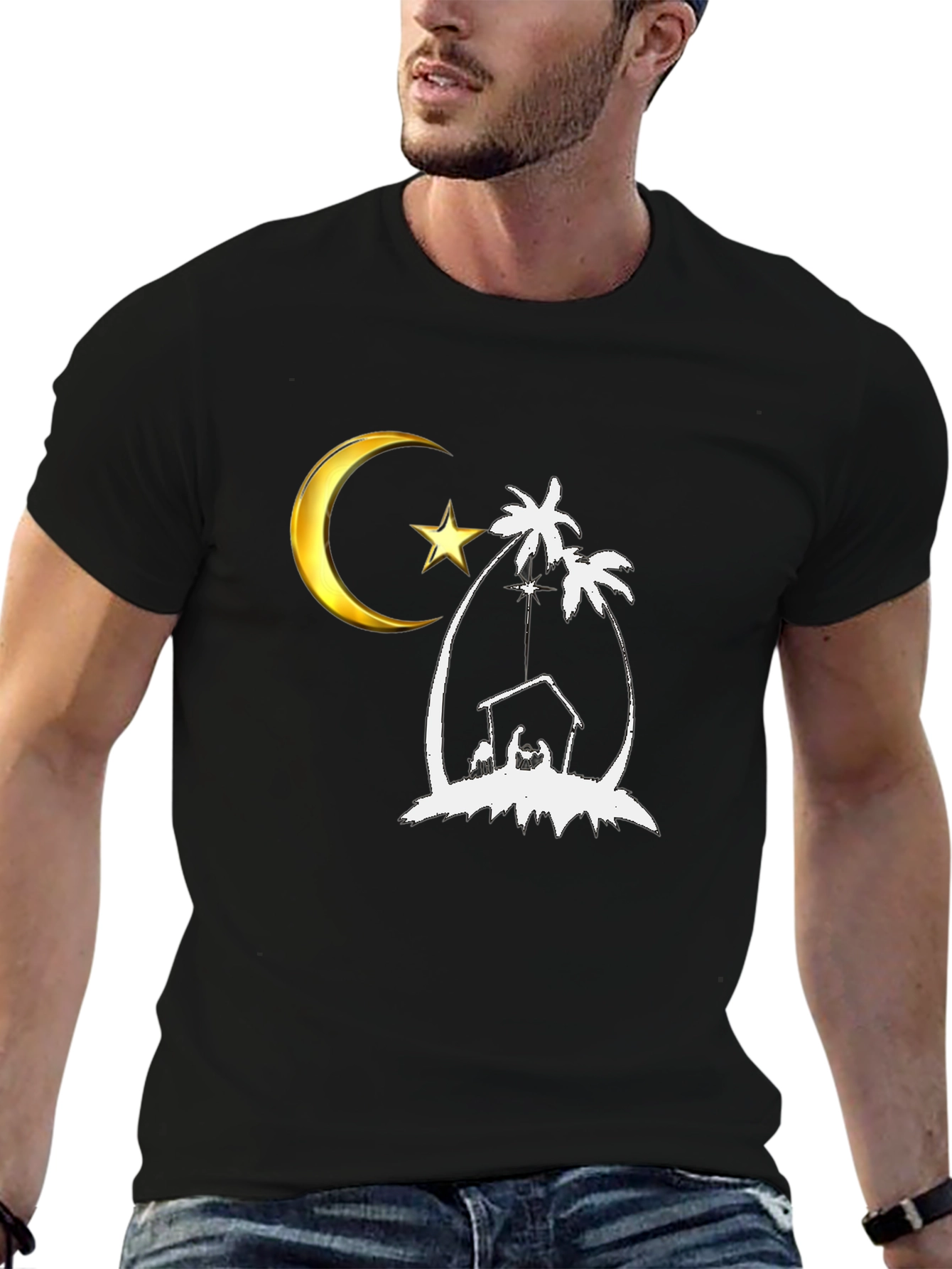 Peaceful Nativity Scene T-Shirt